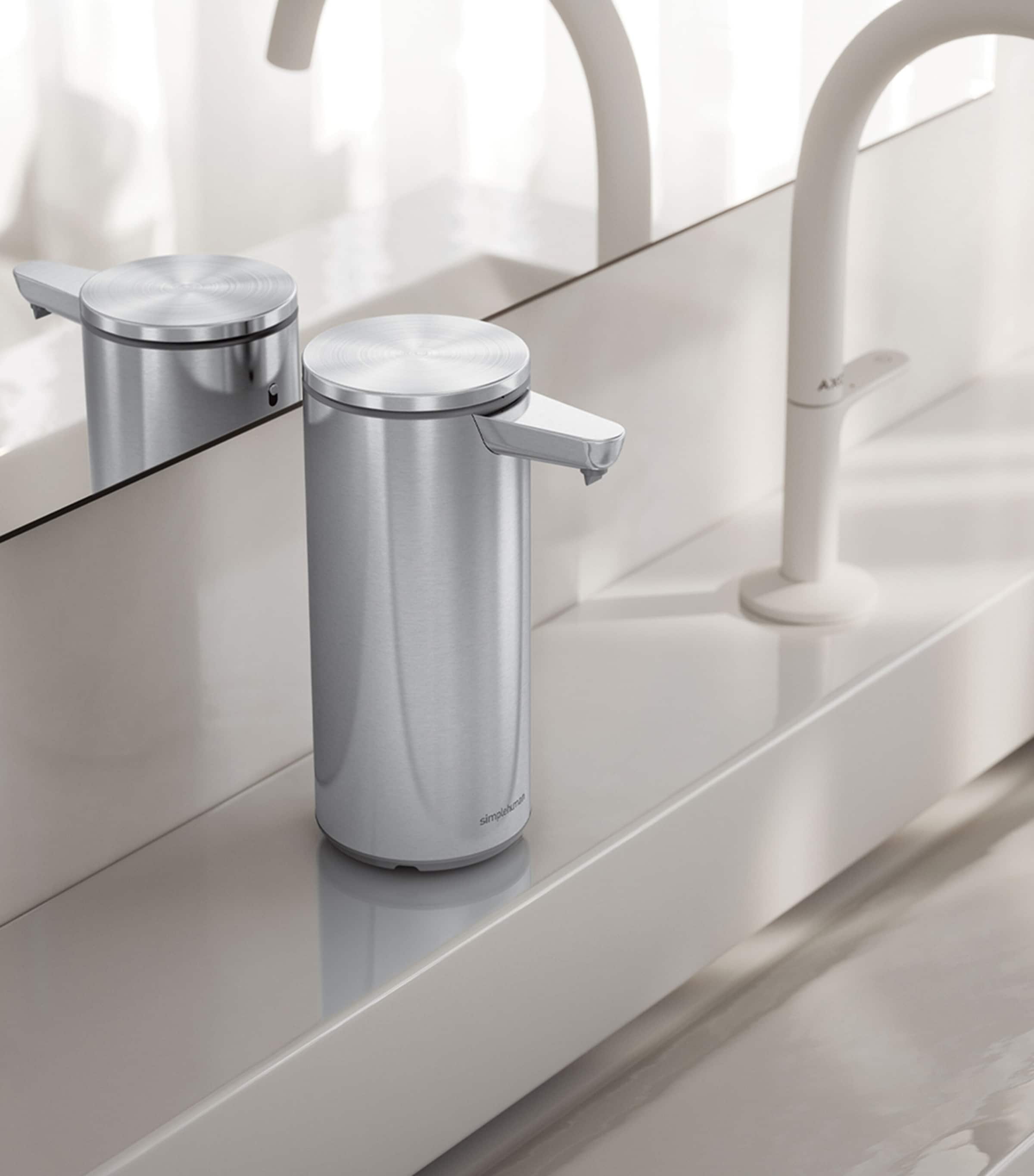 Rechargeable Sensor Soap Dispenser (266ml) BRUSHED Image 5