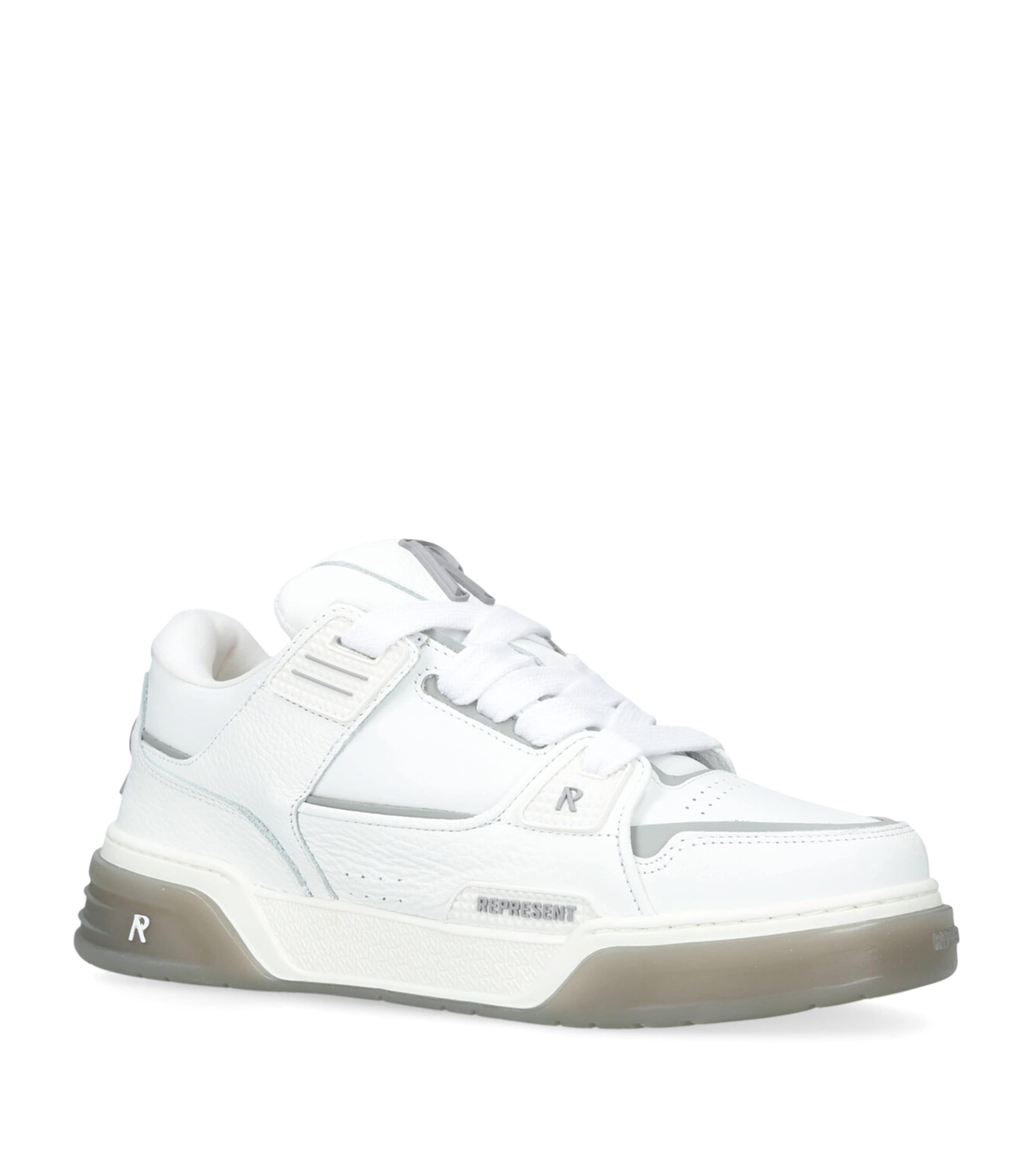 Leather Studio Sneakers WHITE/OTH Image 3