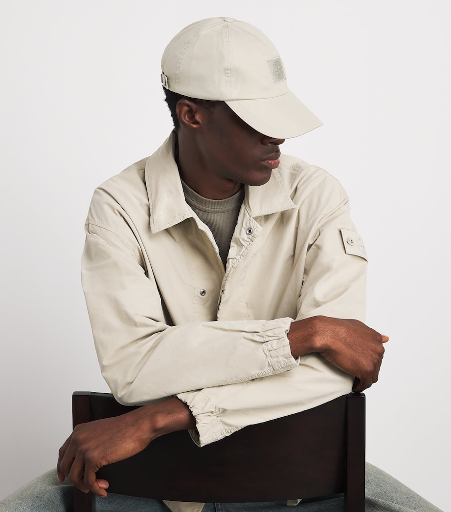 Stone Island Cotton Ghost Baseball Cap Image 2