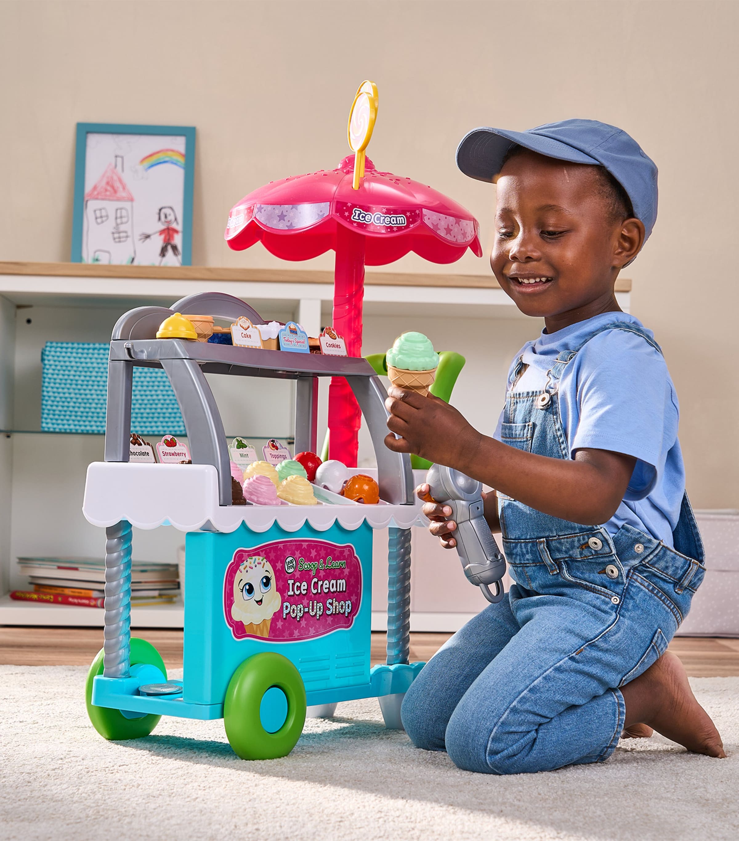 Leapfrog Scoop & Learn Ice Cream Pop-Up Shop Playset Image 2