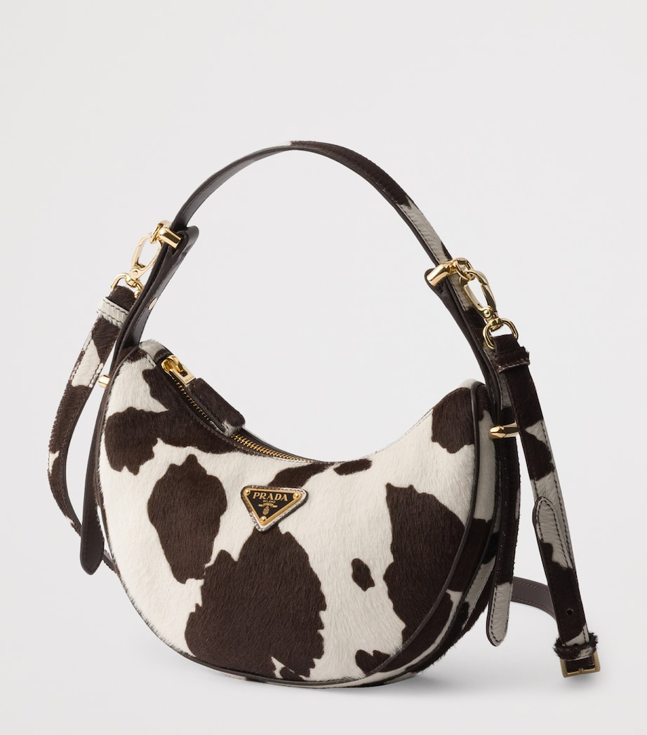 Mini Leather Arqué Shoulder Bag F0G3N Image 2