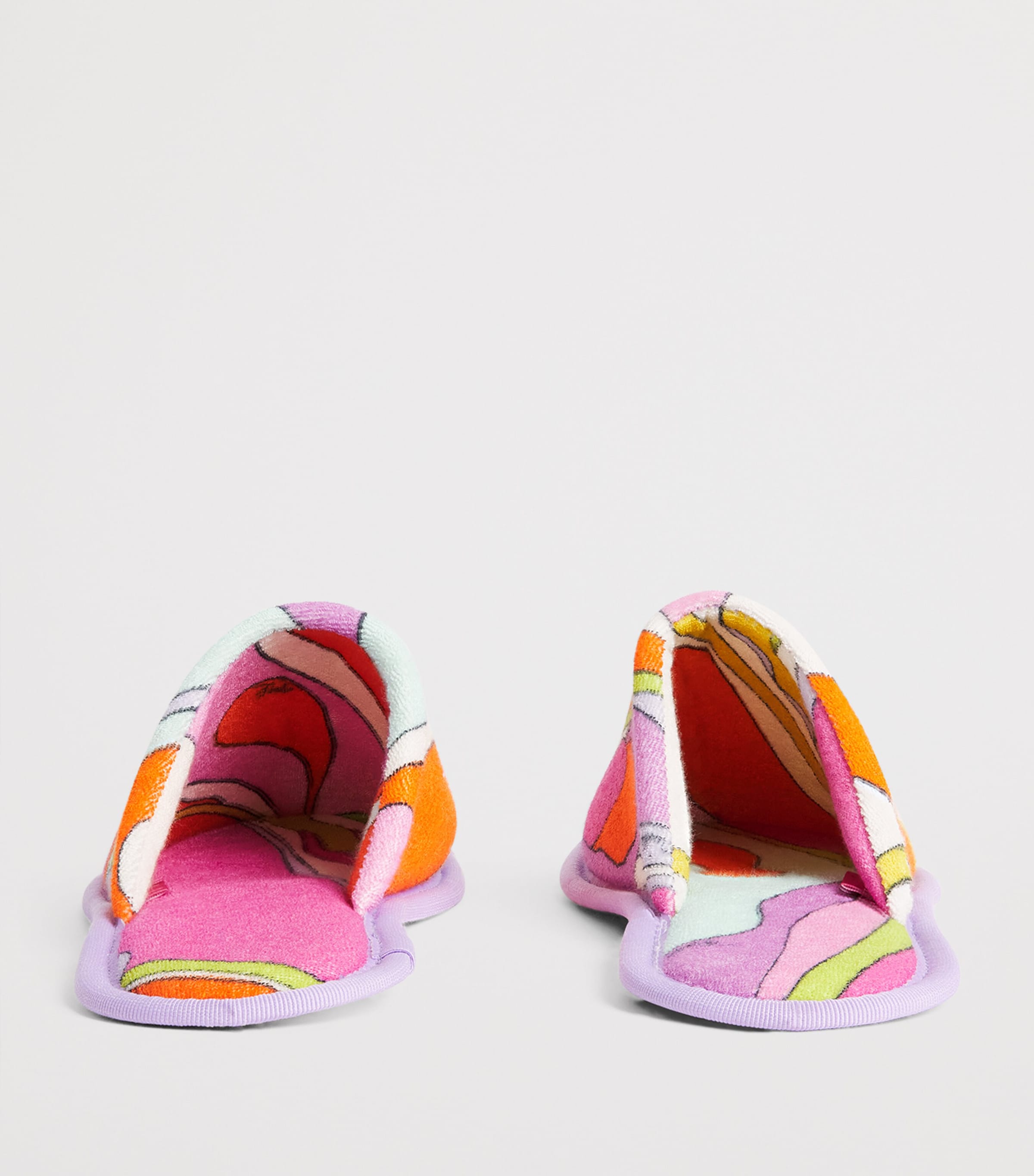 PUCCI Cotton Towelling Printed Slippers Image 4