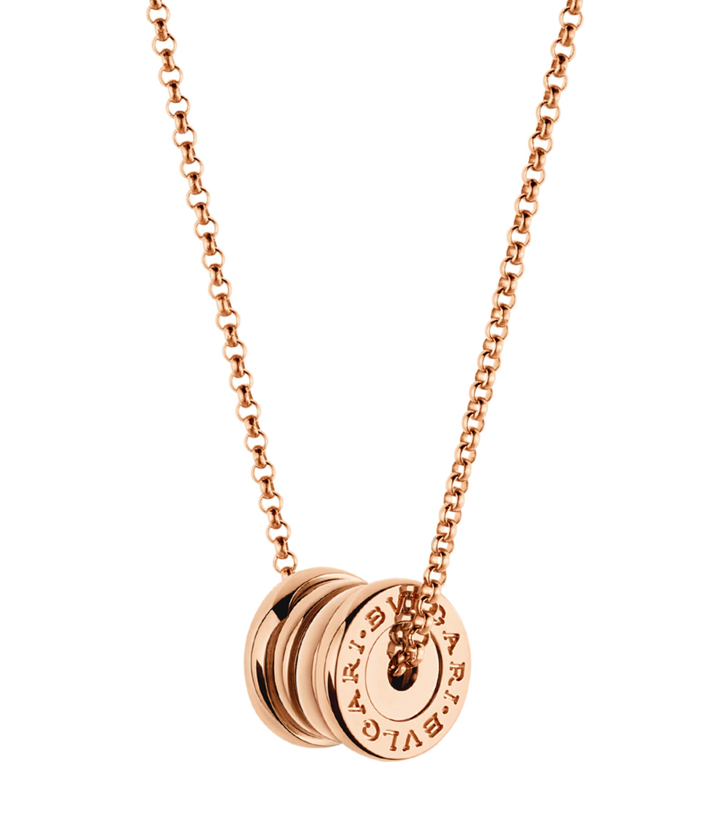 Rose Gold B.zero1 Necklace PINK GOLD Image 2