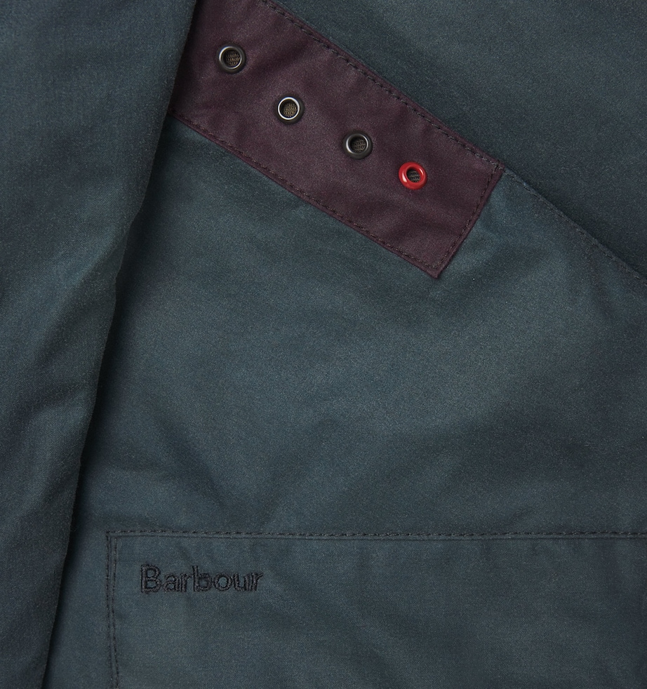 x Paul Smith Transport Waxed Jacket DARK SLATE Image 5
