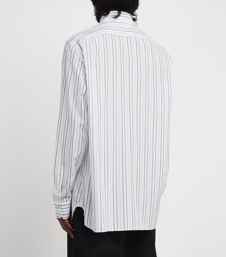 Cotton-Linen Stripe Shirt 1 Image 4