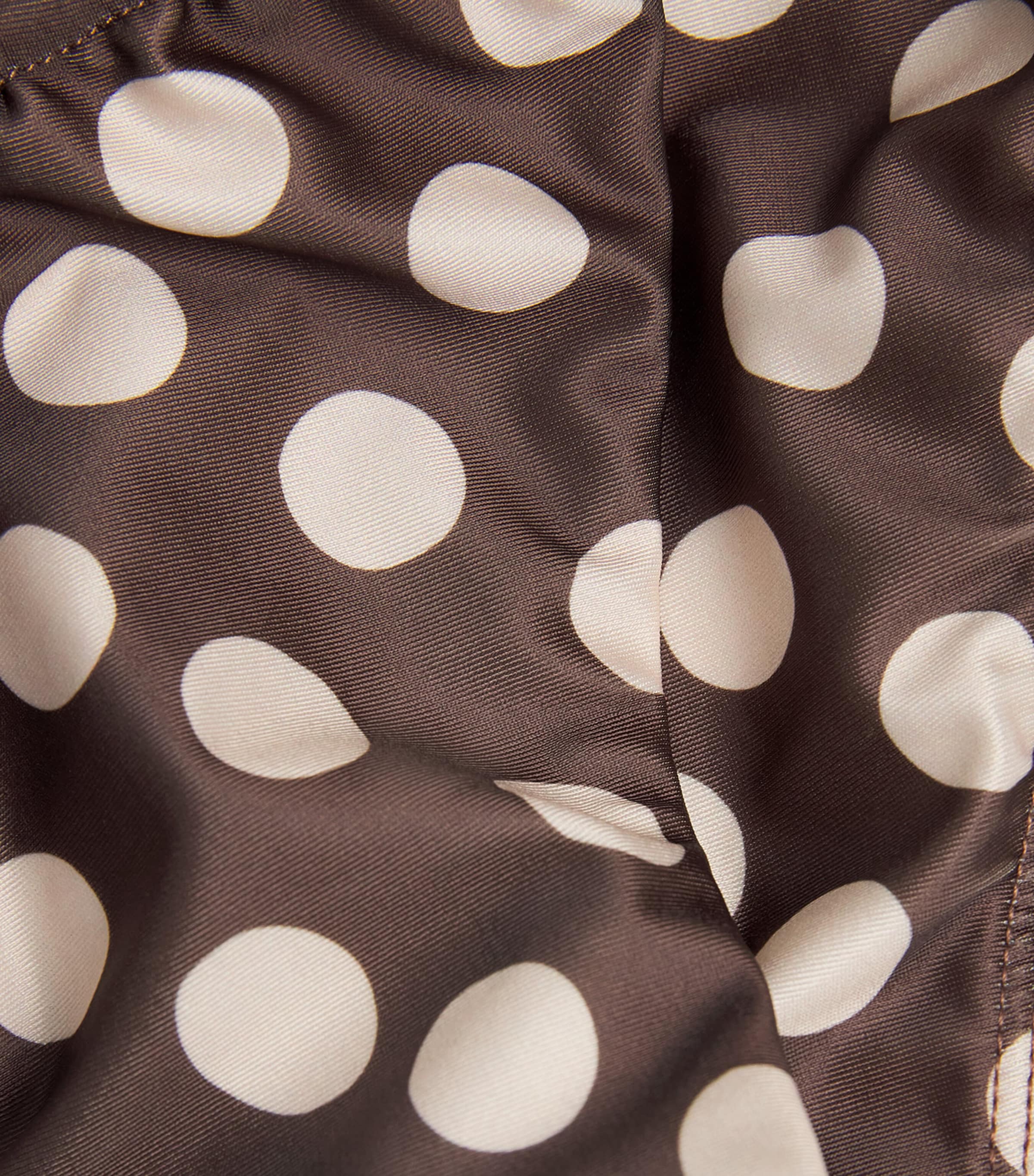 FAITHFULL Womens Andez Polka-Dot Bikini Bottoms Cioccolato Dot Image 4