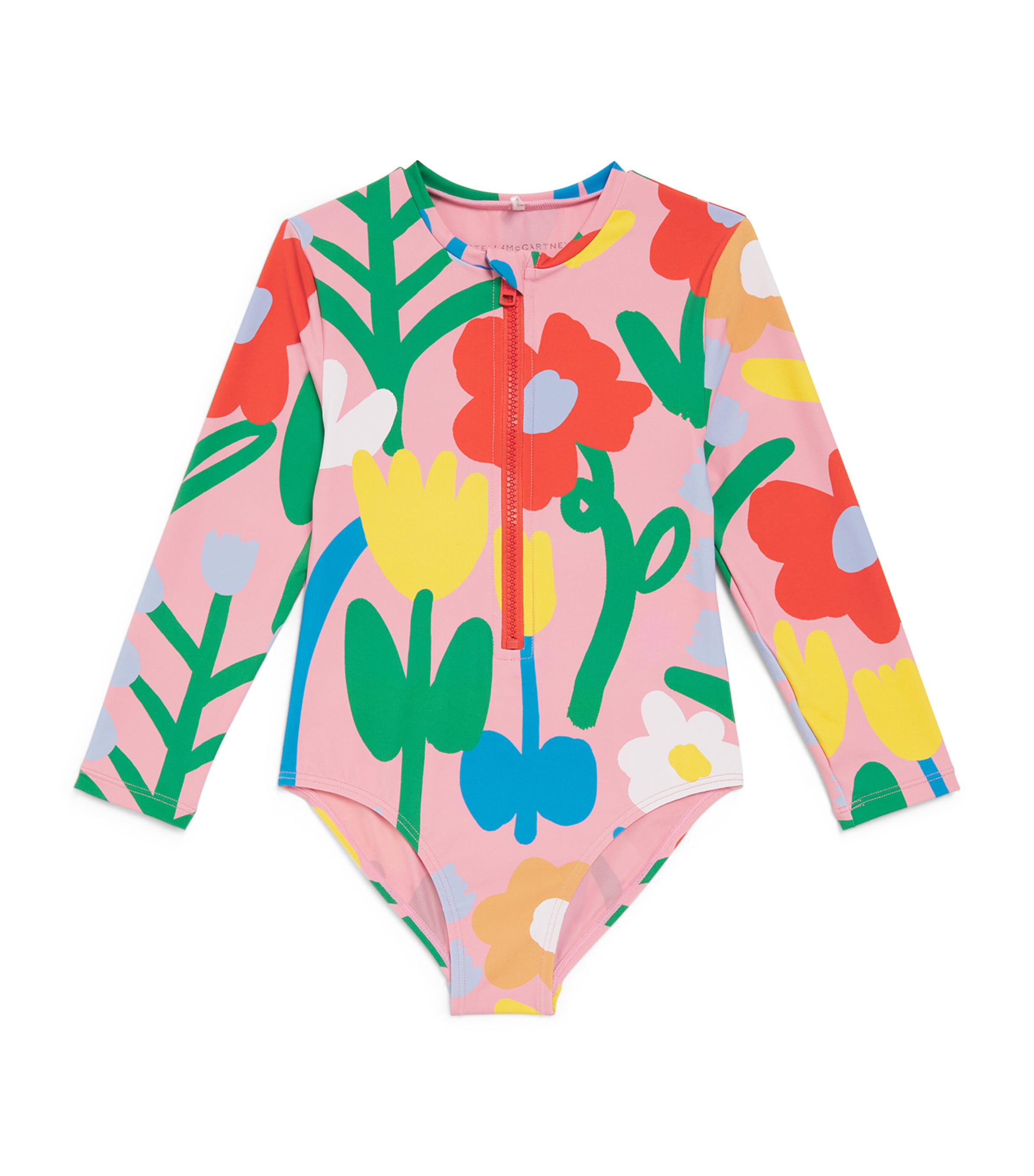 Stella McCartney Kids Floral Print Swimsuit (3-14+ Years) Image 1