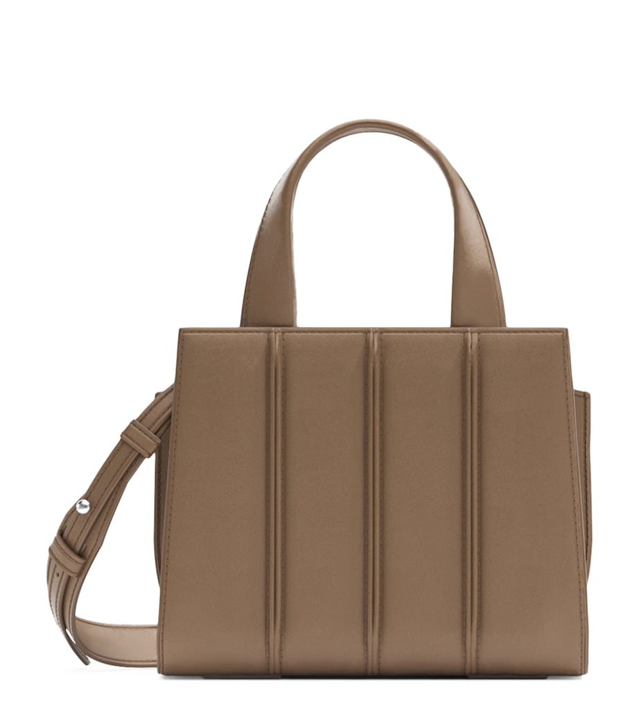 Max Mara Micro Quilted Whitney Top-Handle Bag Camel Image 1