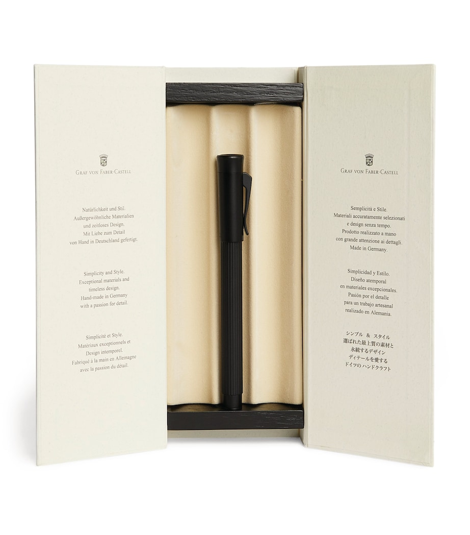 Graf von Faber-Castell Tamitio Black Edition Rollerball Pen Black Image 2