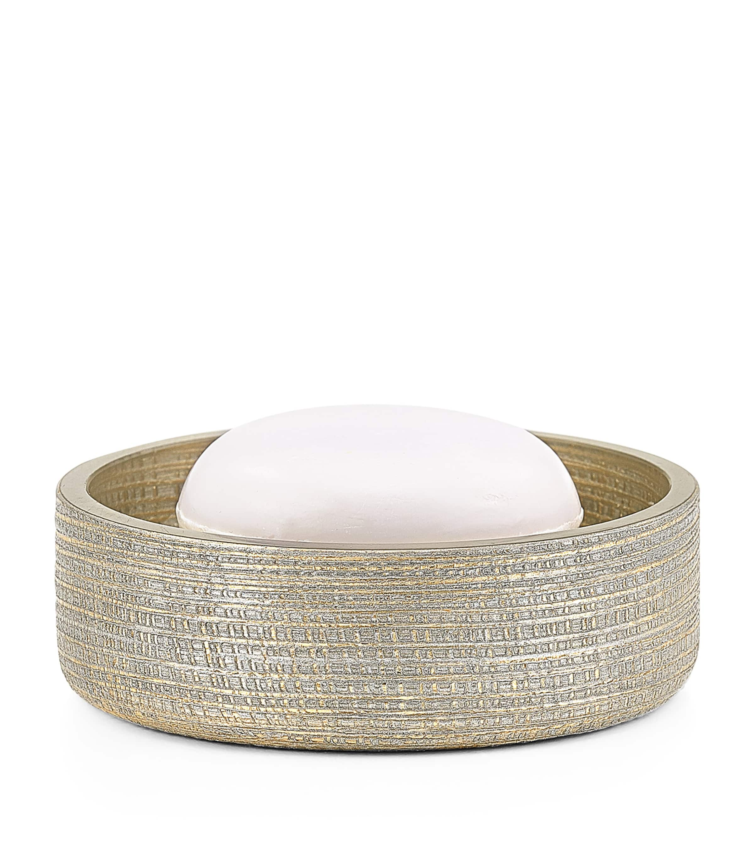 Shop Labrazel Woven Soap Dish In Silver