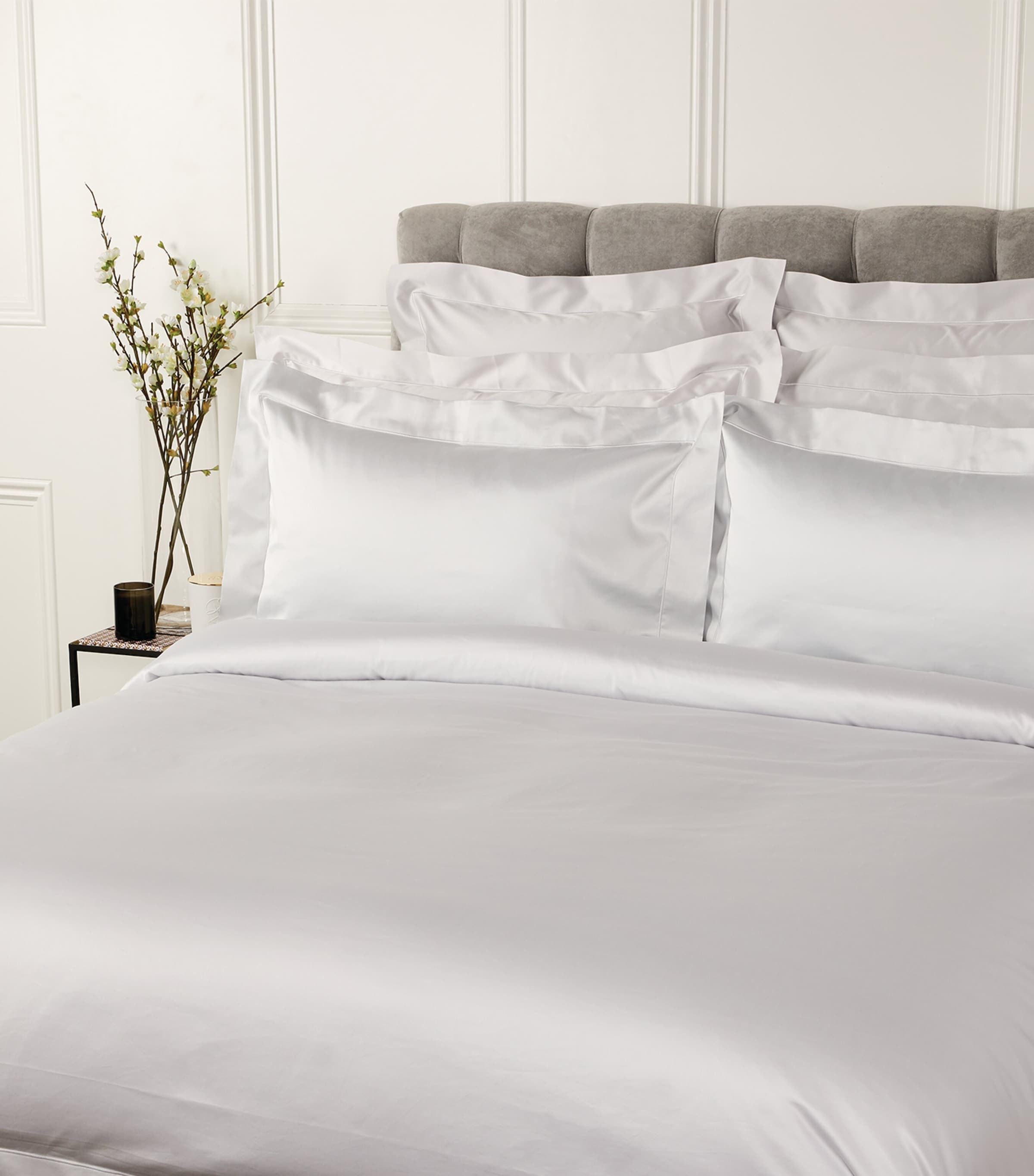 Celso De Lemos Bourdon King Duvet Cover (230cm x 220cm) Perle Image 2