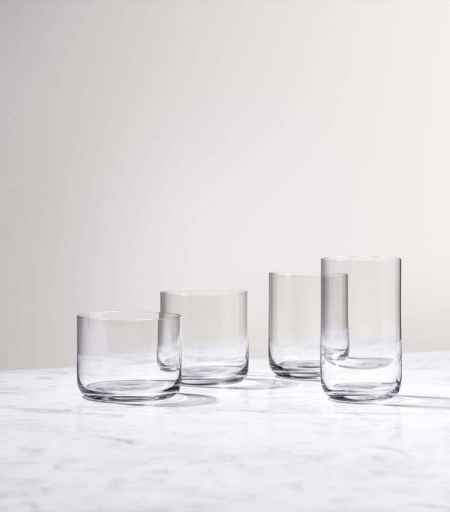 Set of 4 Nesting Tumblers (290ml) CLEAR Image 4