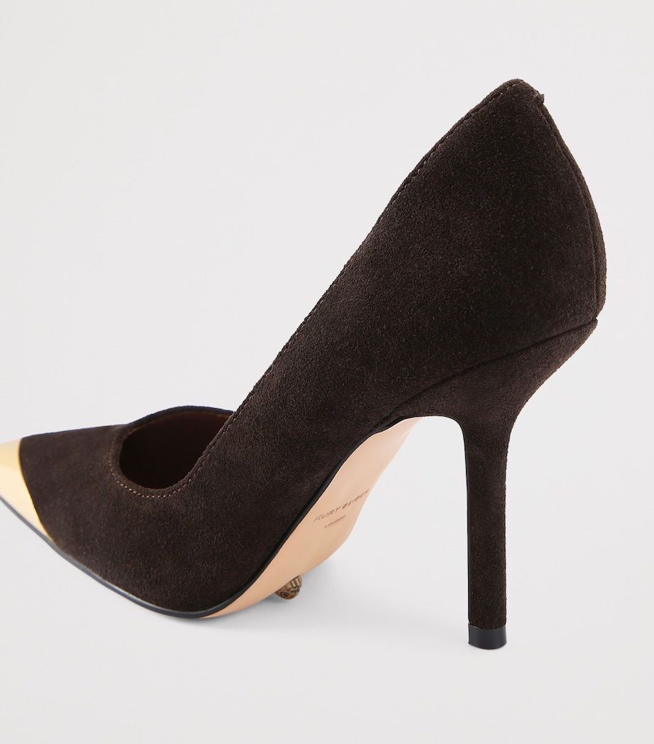 Suede Regent Pumps DK.BRN COM Image 2