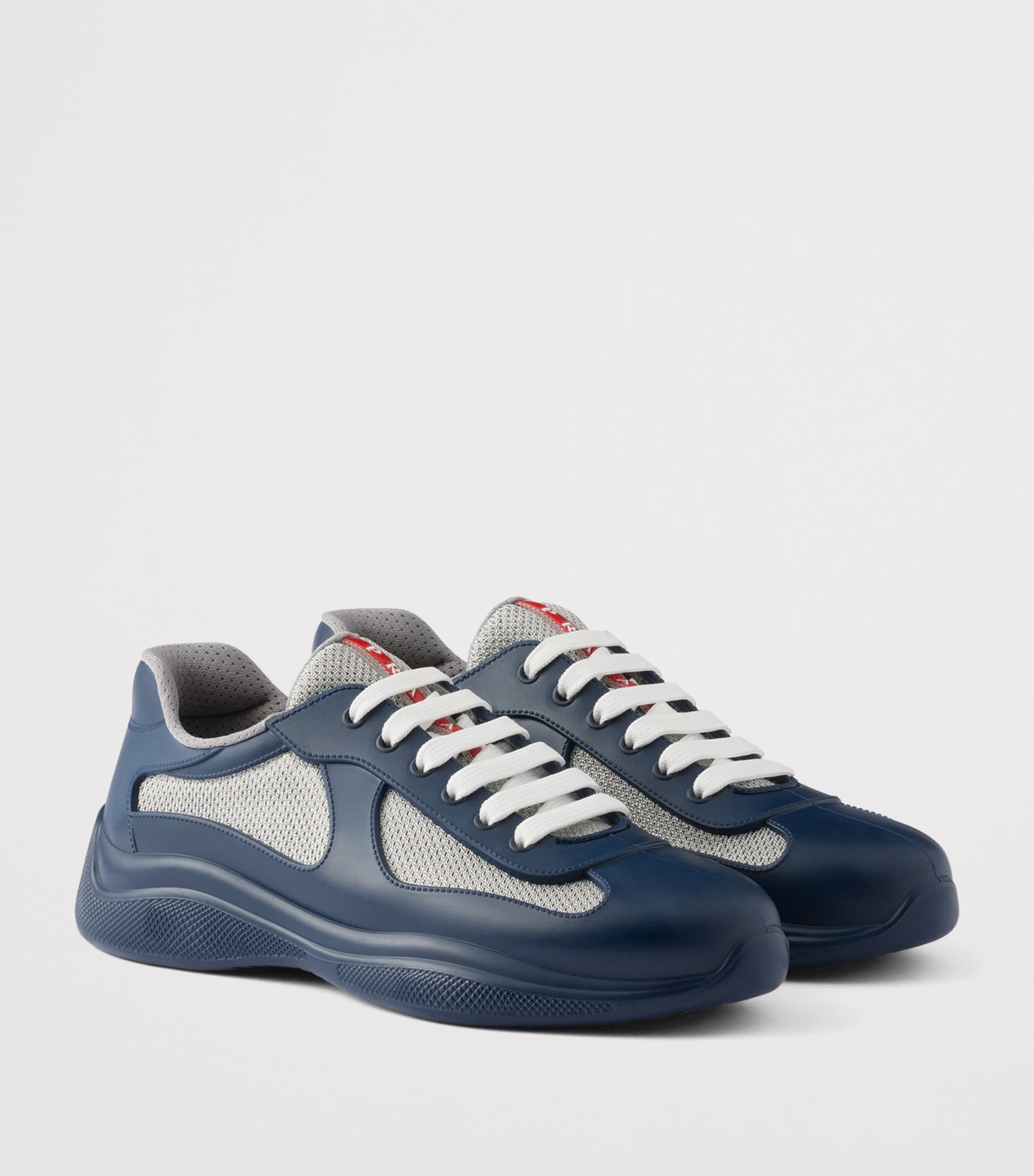 Prada Rubber America's Cup Sneakers | Harrods UK
