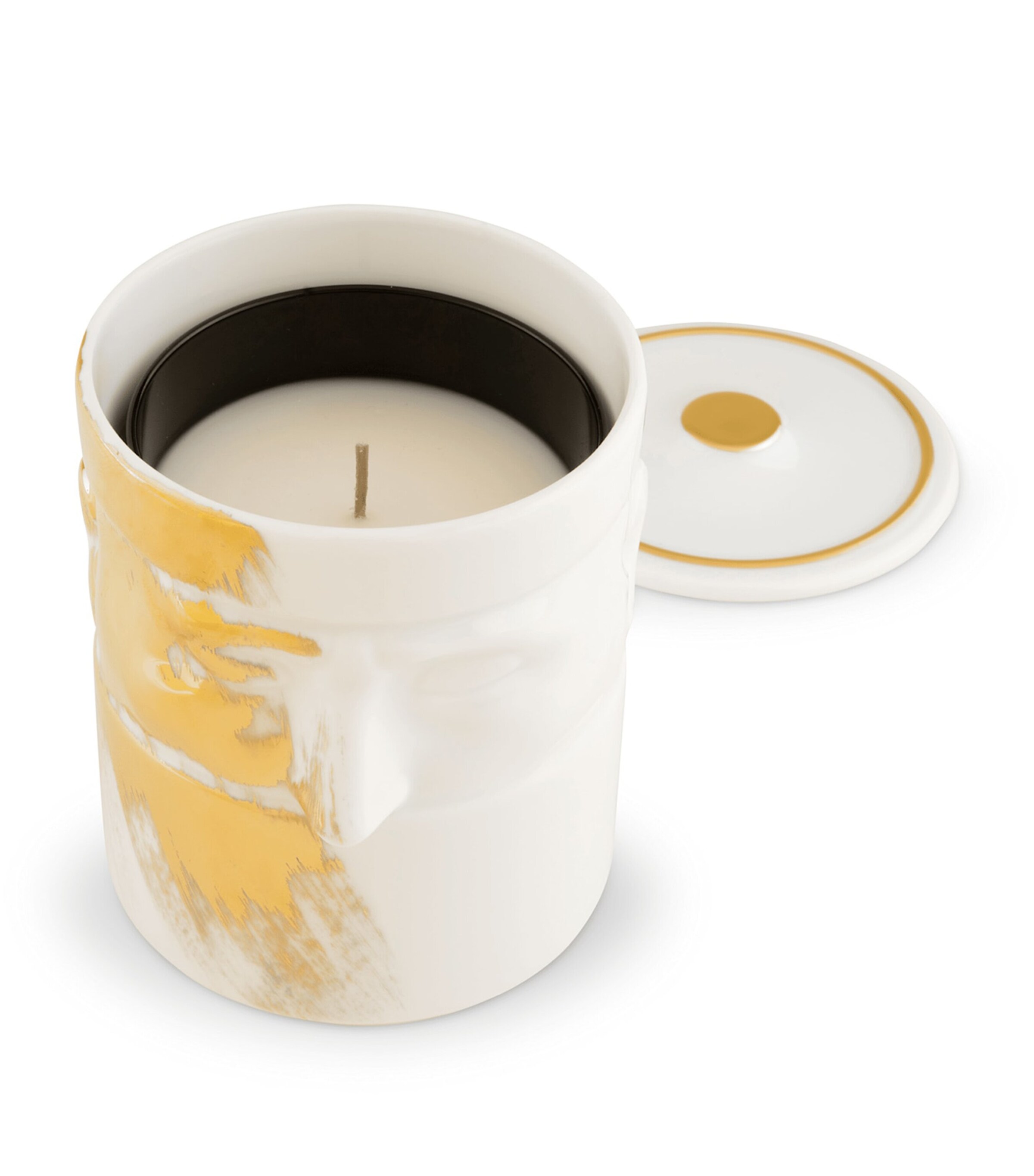 GINORI 1735 White Jealousy Scented Candle – Refill Image 3