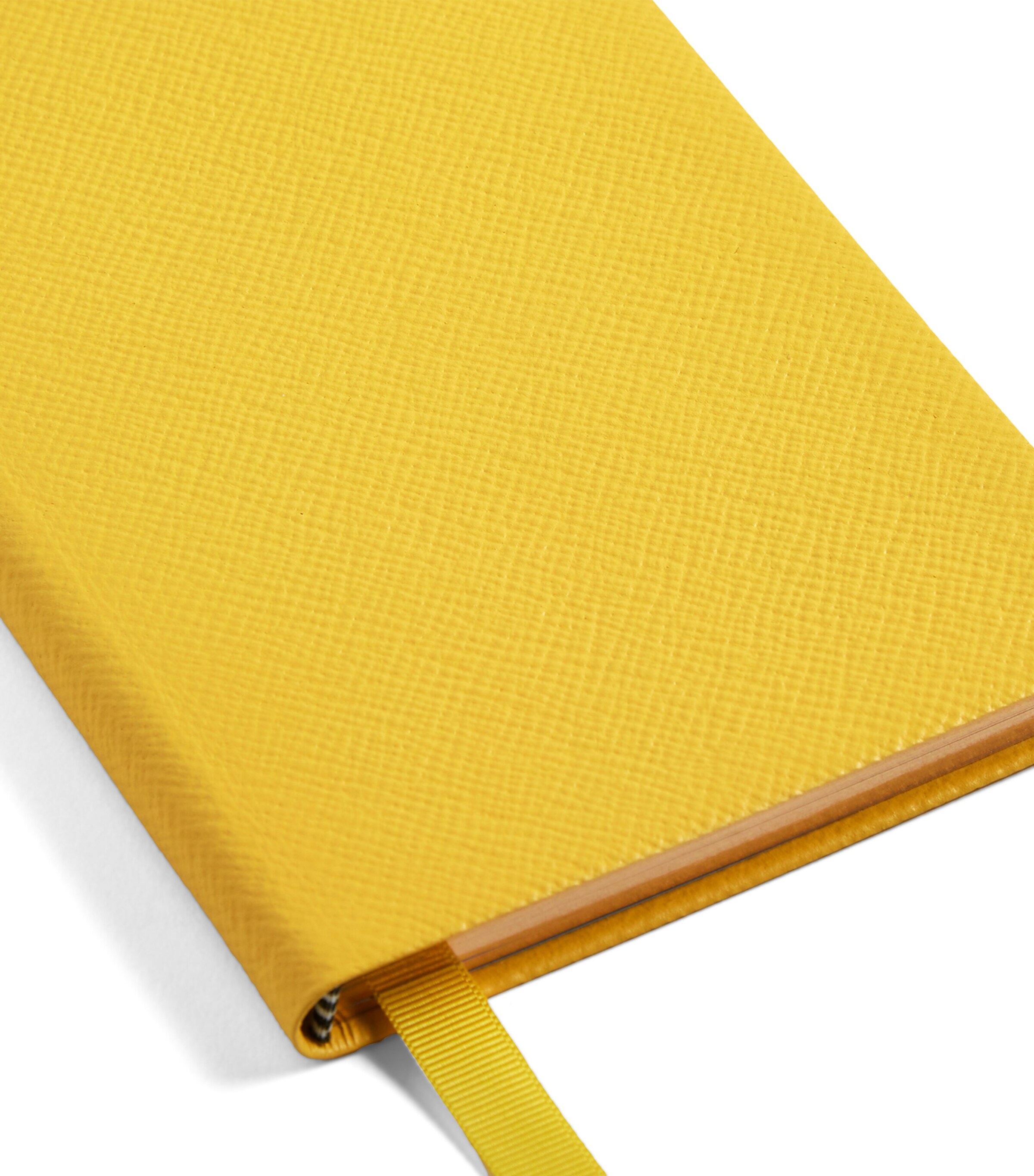 Panama Leather Chelsea Notebook LEMON Image 2