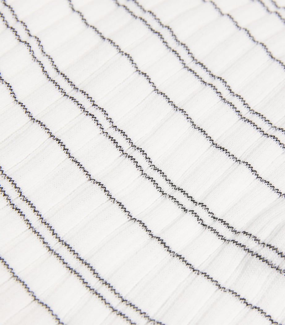 Stripe Tank Top C02 WHITE/BLACK Image 2