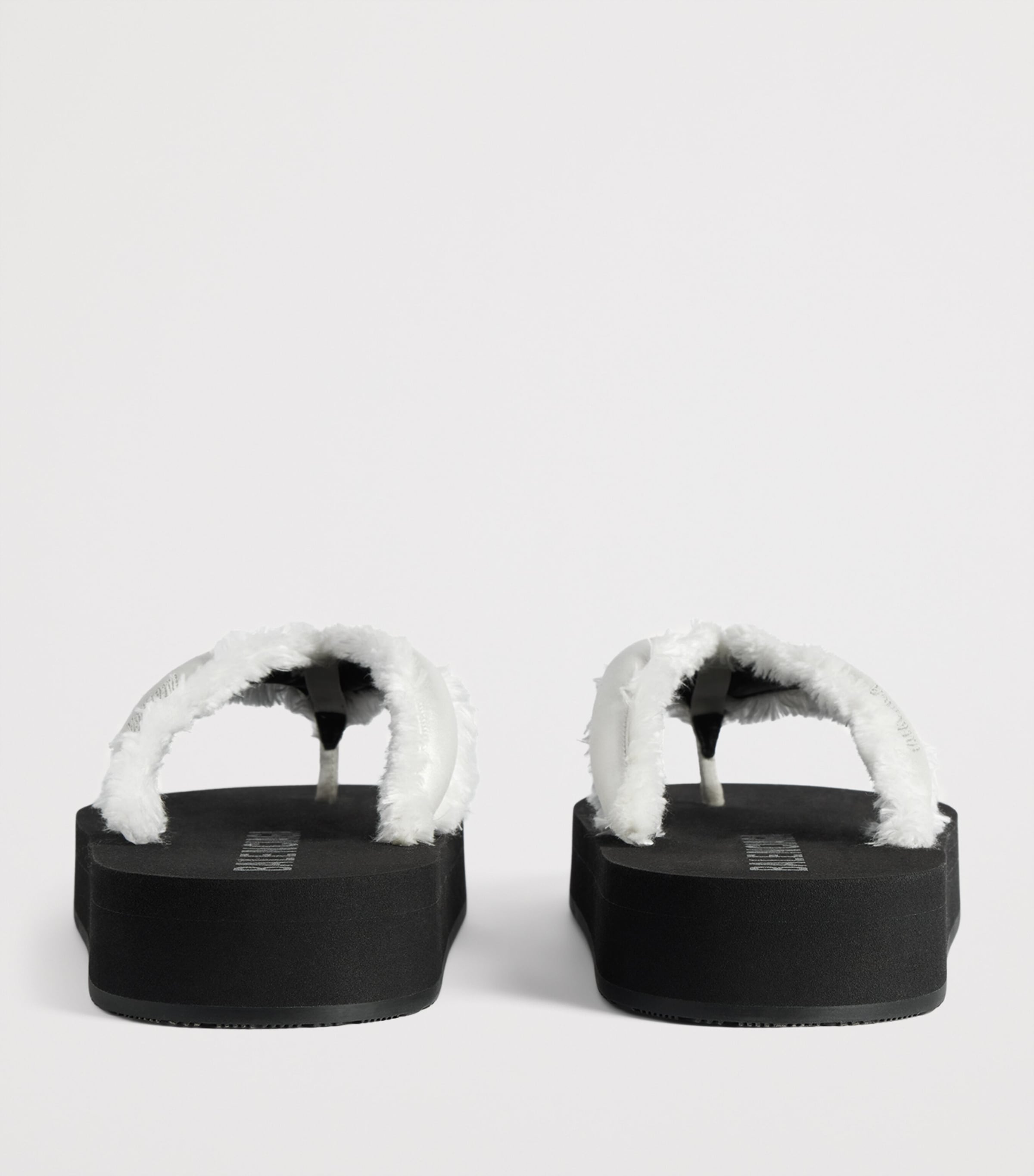 Balenciaga Fringed Jet Lag Flip Flops Image 4