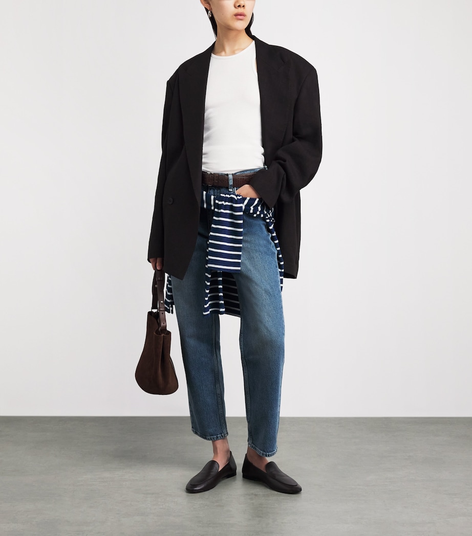 Rag & Bone Womens Harlow Straight Jeans Accord Image 2