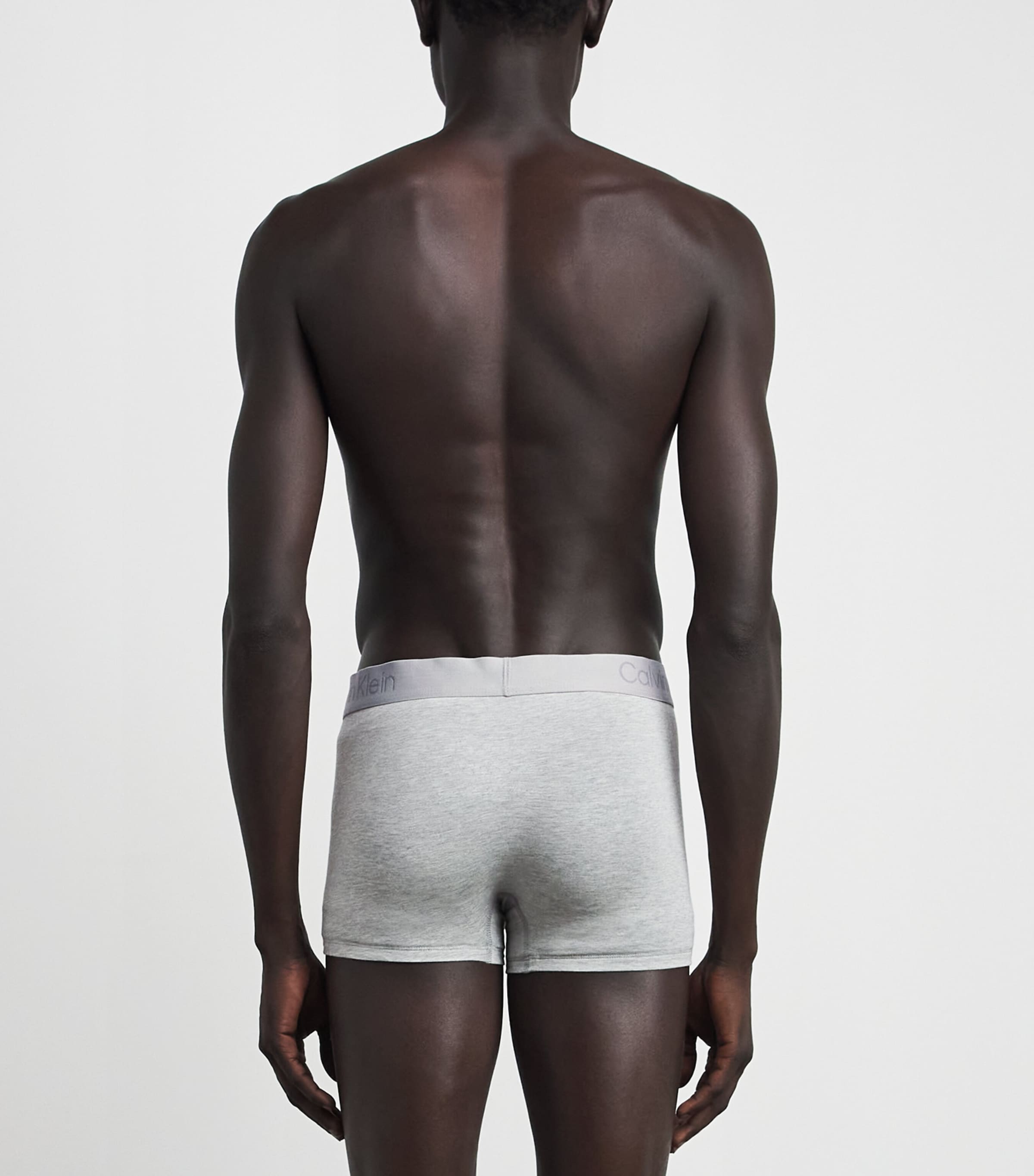 Calvin Klein Mens Ultra Soft Modal Trunks (Pack of 3) Dark Sapphire/d Image 3