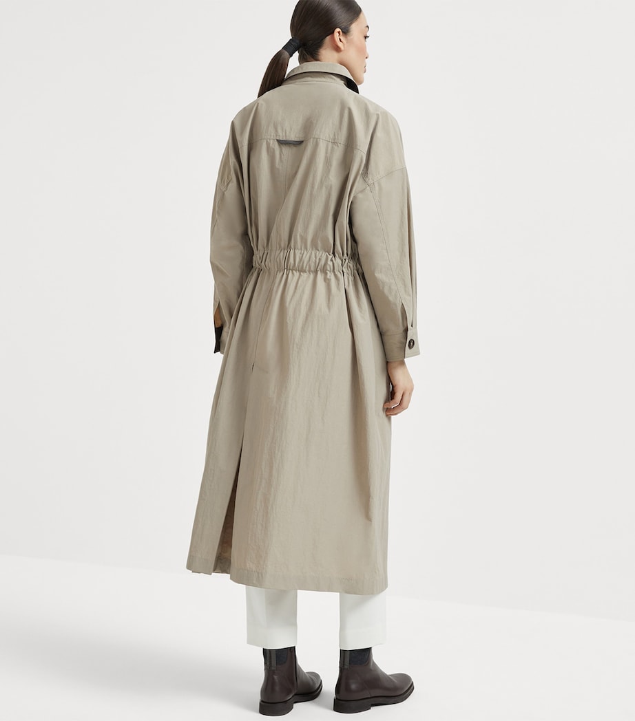 Water-Resistant Trench Coat C9123 Image 3