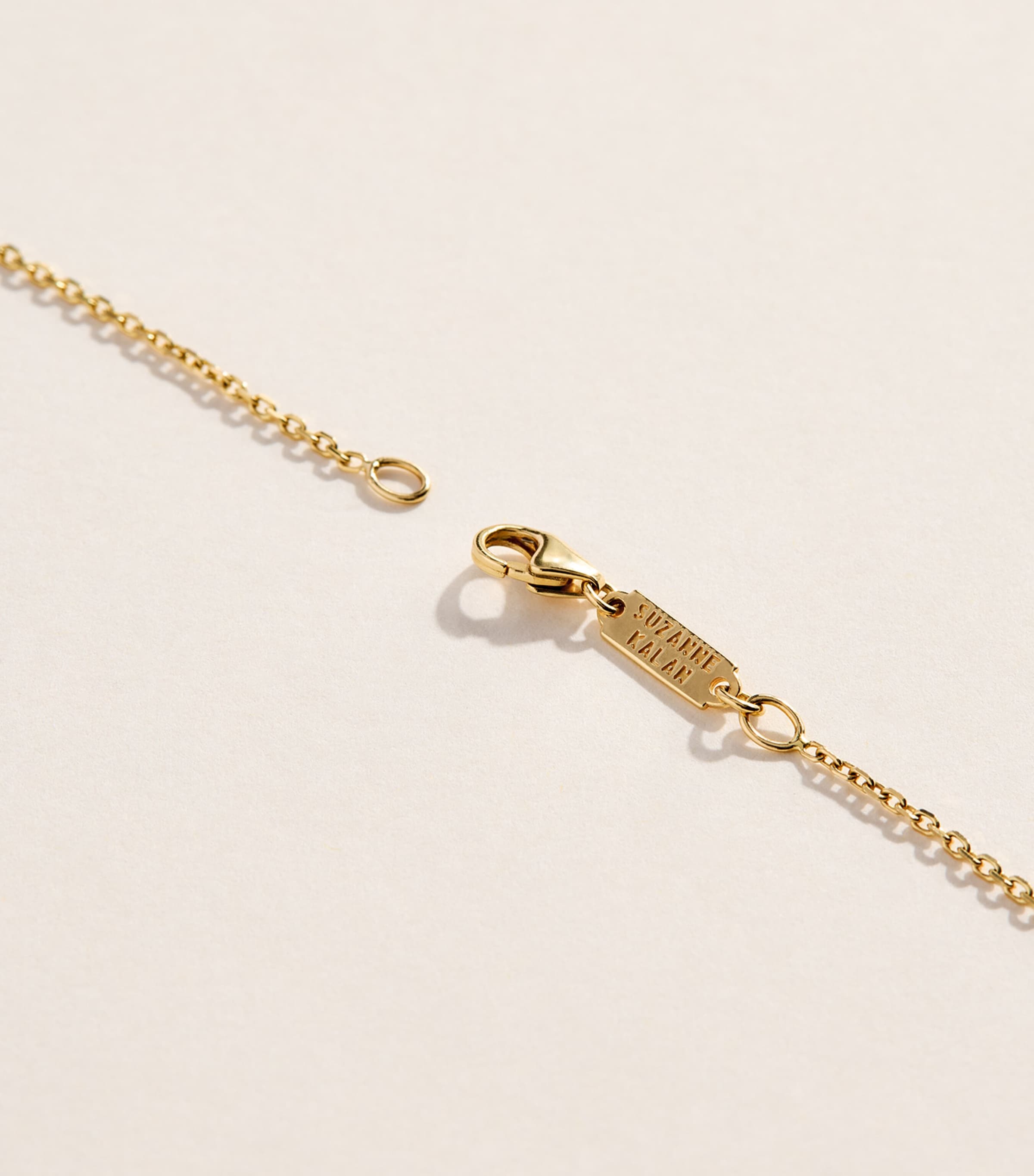 Suzanne Kalan Yellow Gold and Emerald Infinite Pendant Necklace Yg/emer Image 6