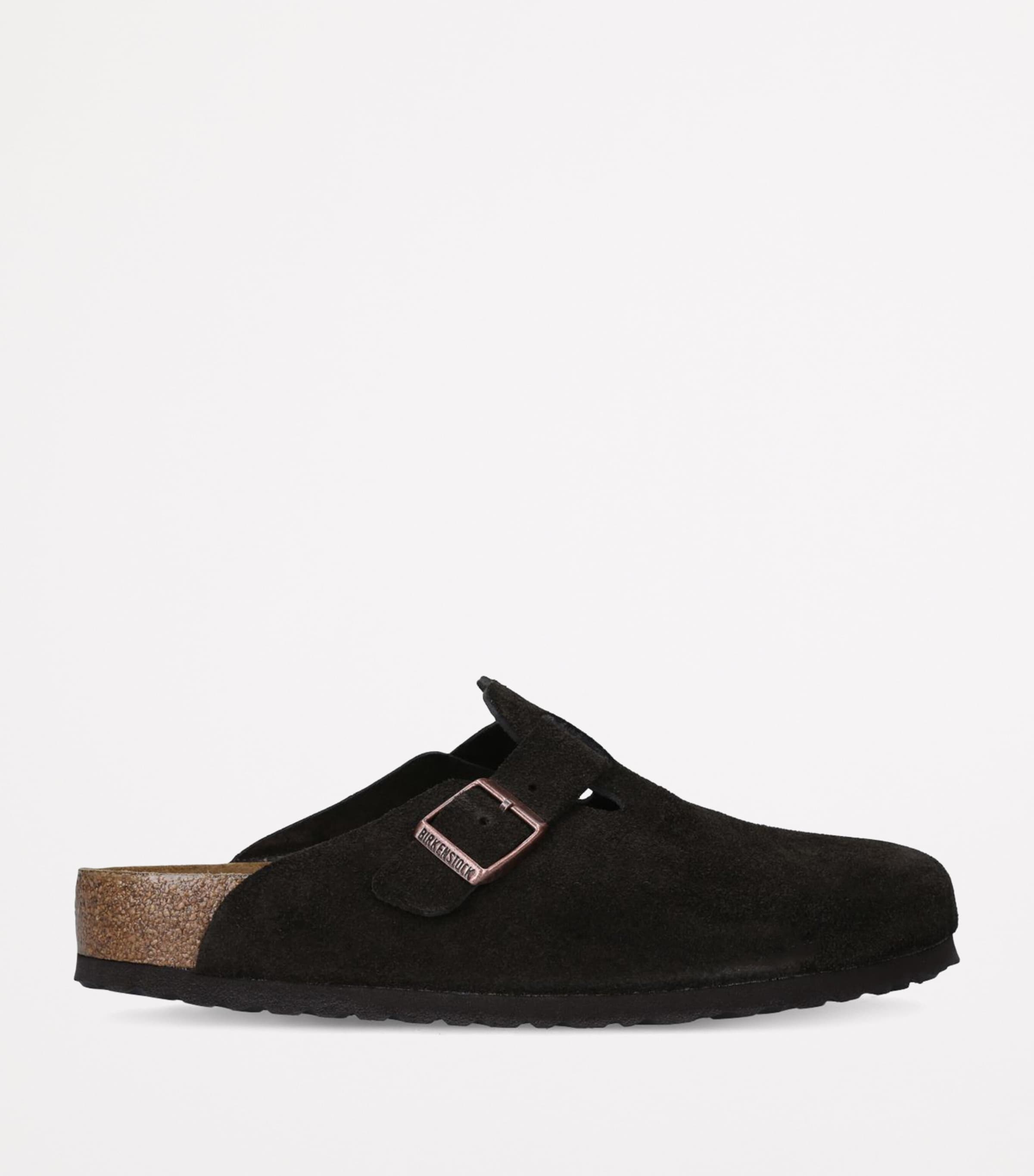【Birkenstock】boston suede EU43 Boston Soft Footbed Suede Leather Taupe | BIRKENSTOCK