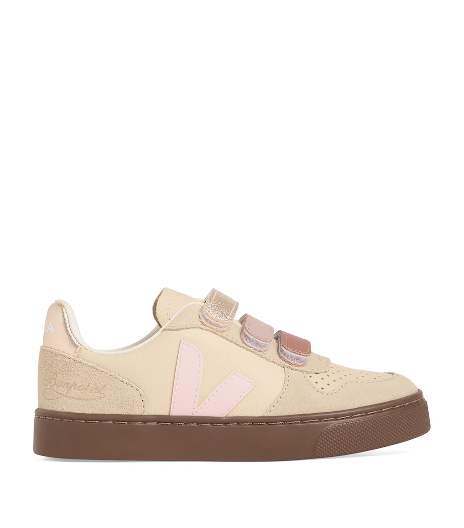 x Veja Leather V-90 Sneakers ROSE FANE Image 1