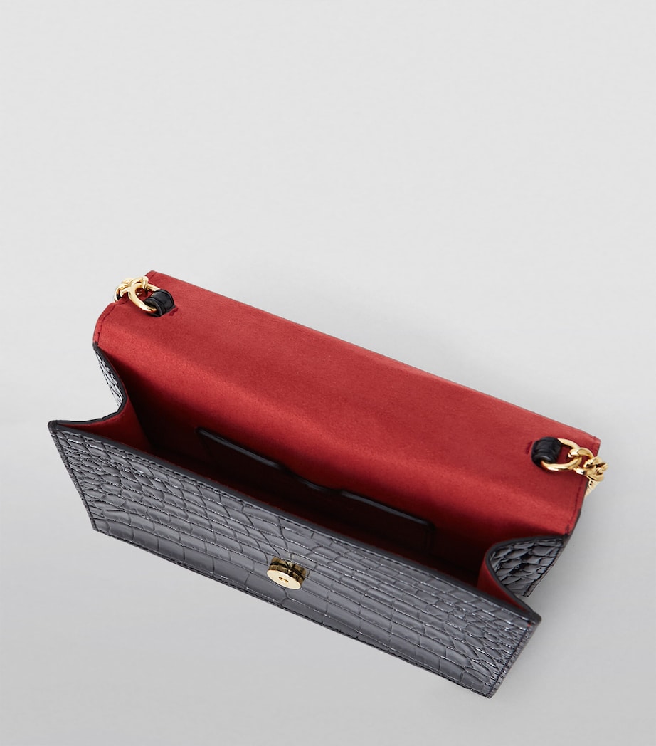 Leather Skull Cross-Body Bag 1001 Image 4