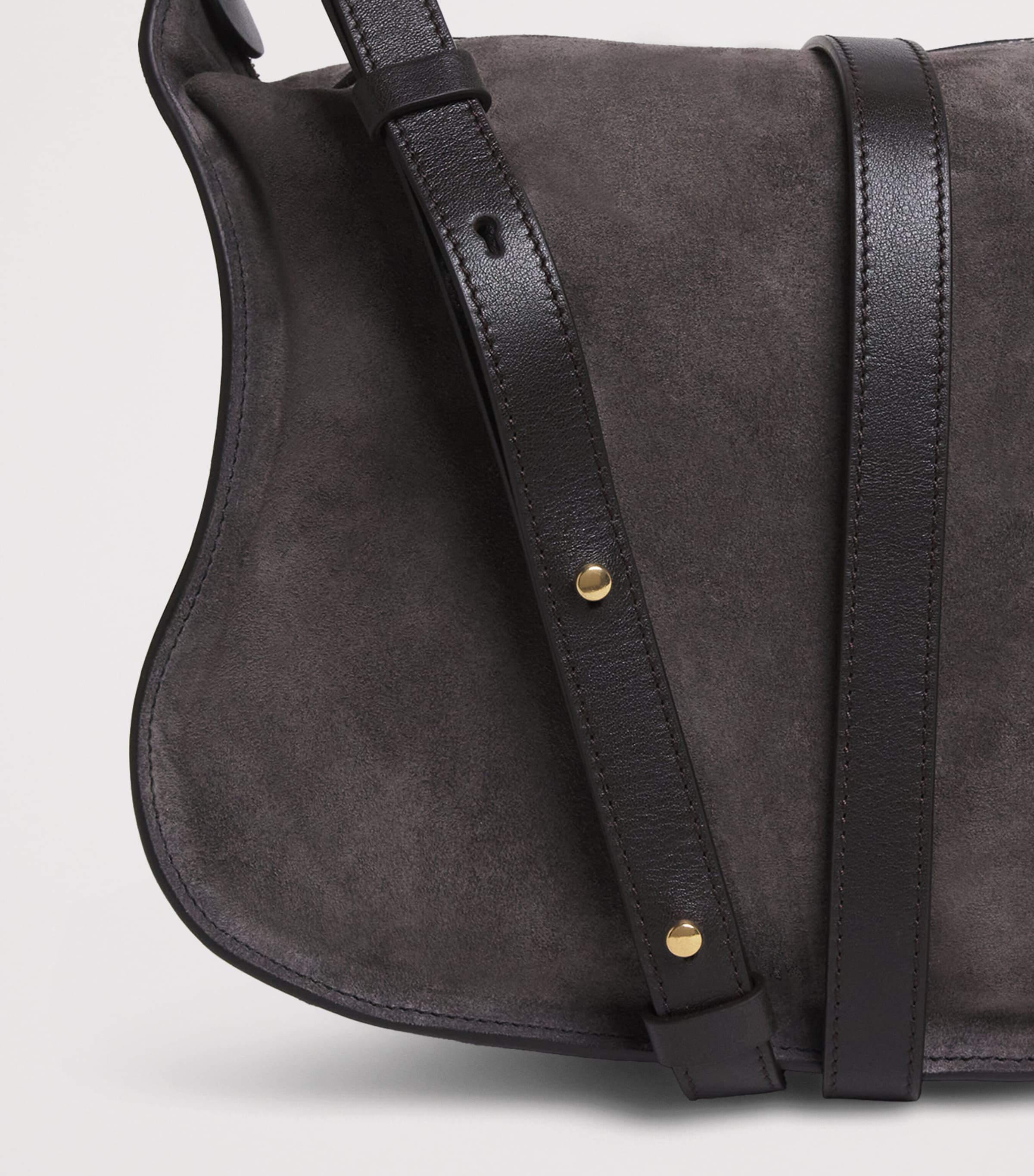 Small Suede Marcie Shoulder Bag KOHL BROWN Image 4