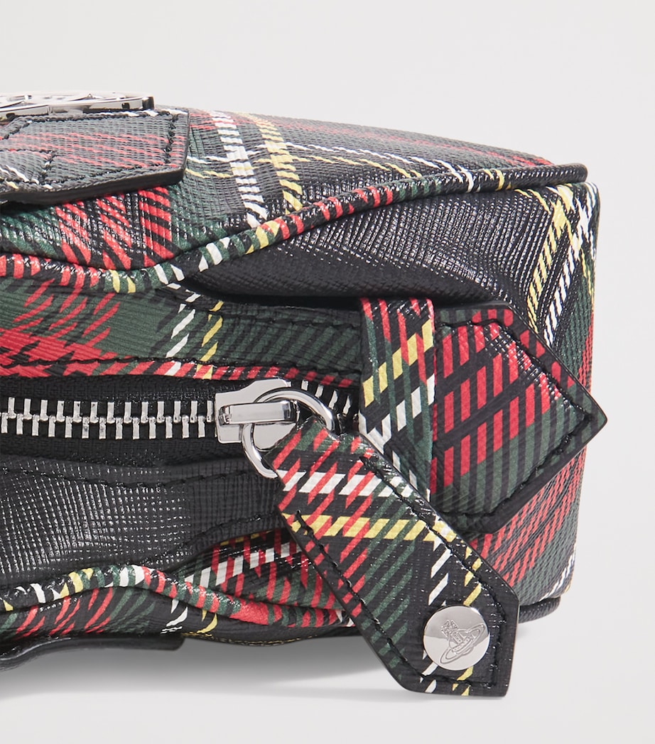 Vivienne Westwood Small Tartan Chain Purse Chelsea Tartan Image 6