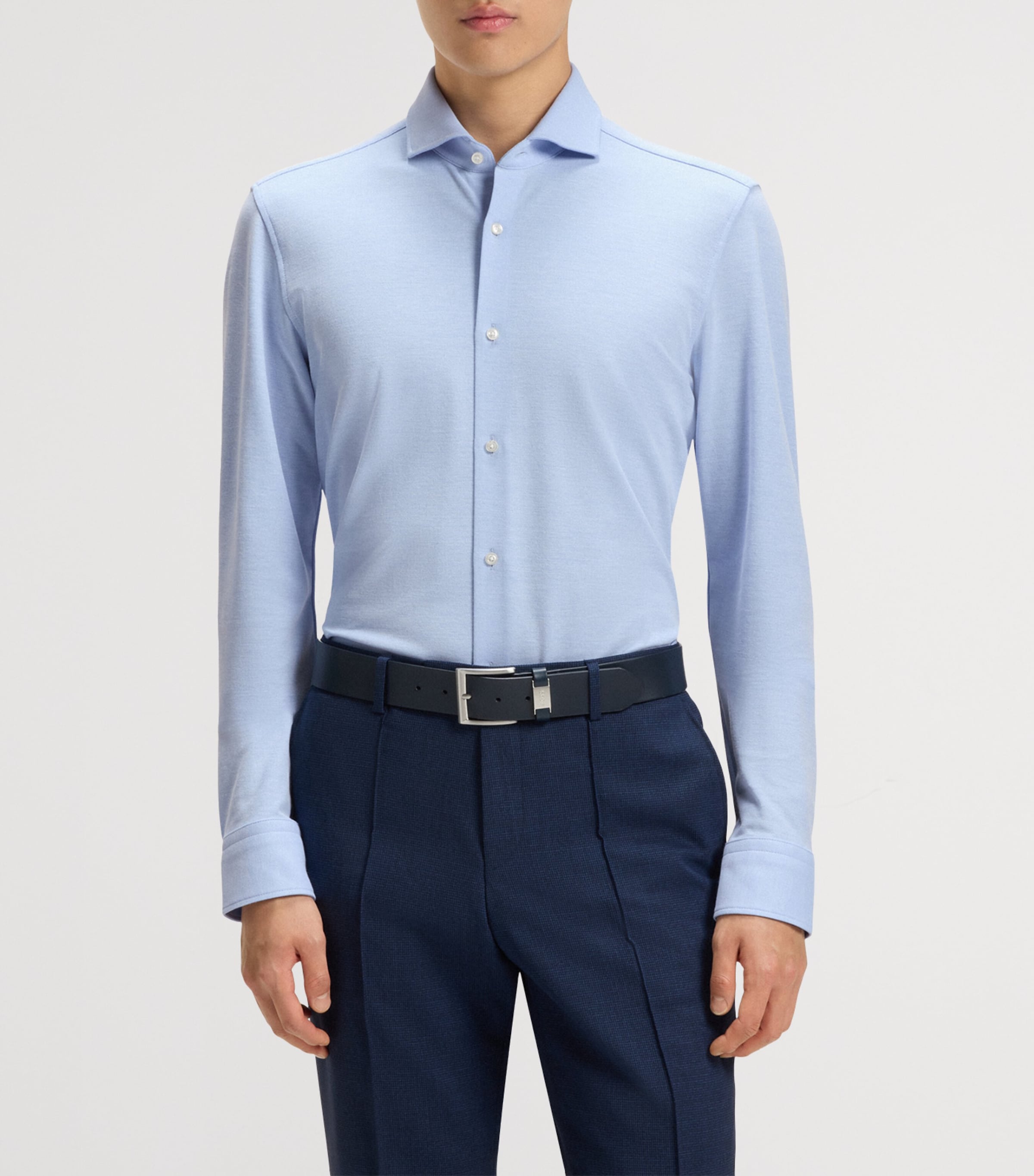 Cotton Slim Shirt 450 Image 4