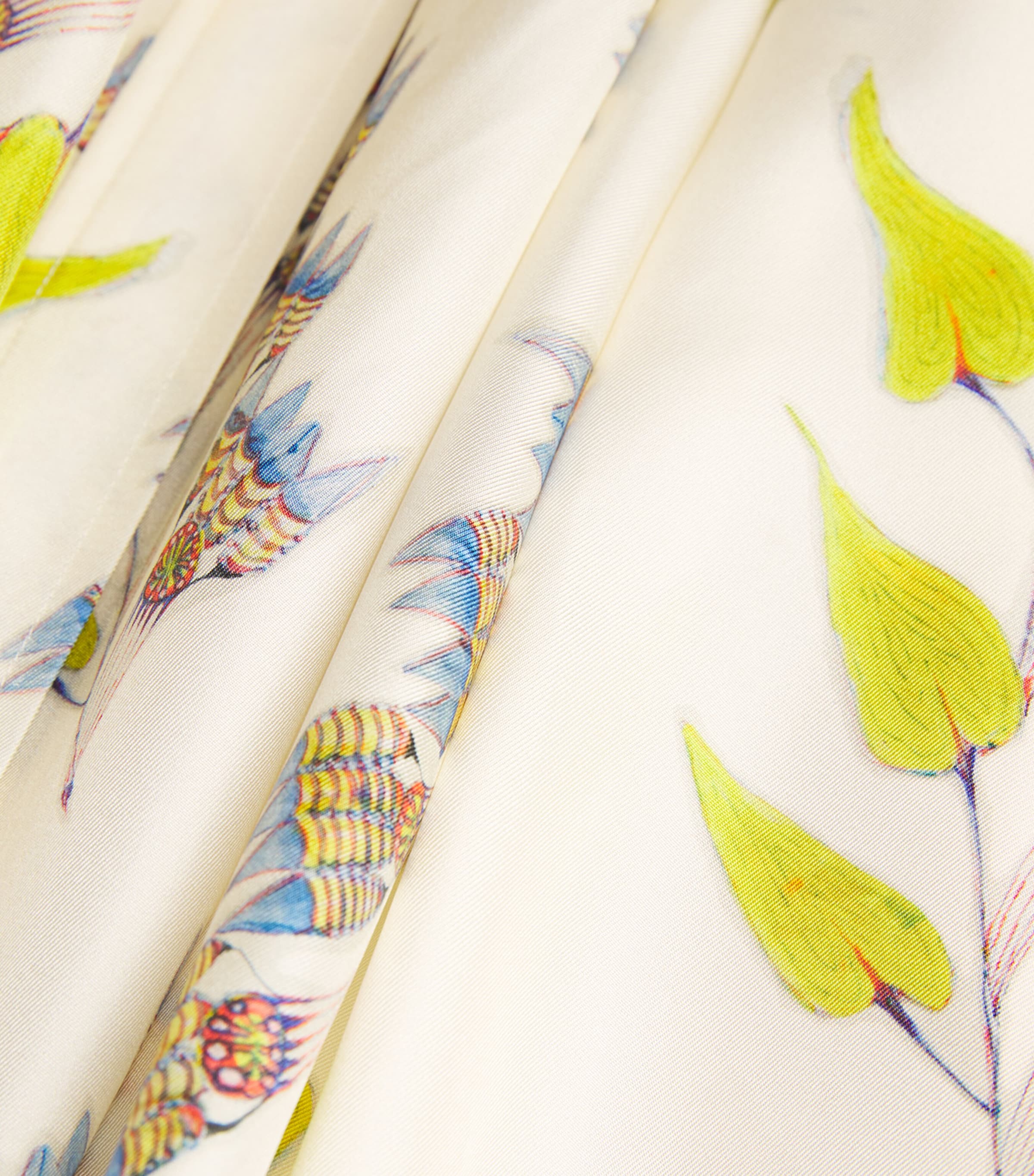 Silk Floral Lausanne Midi Dress INFINITE FLOWER Image 5