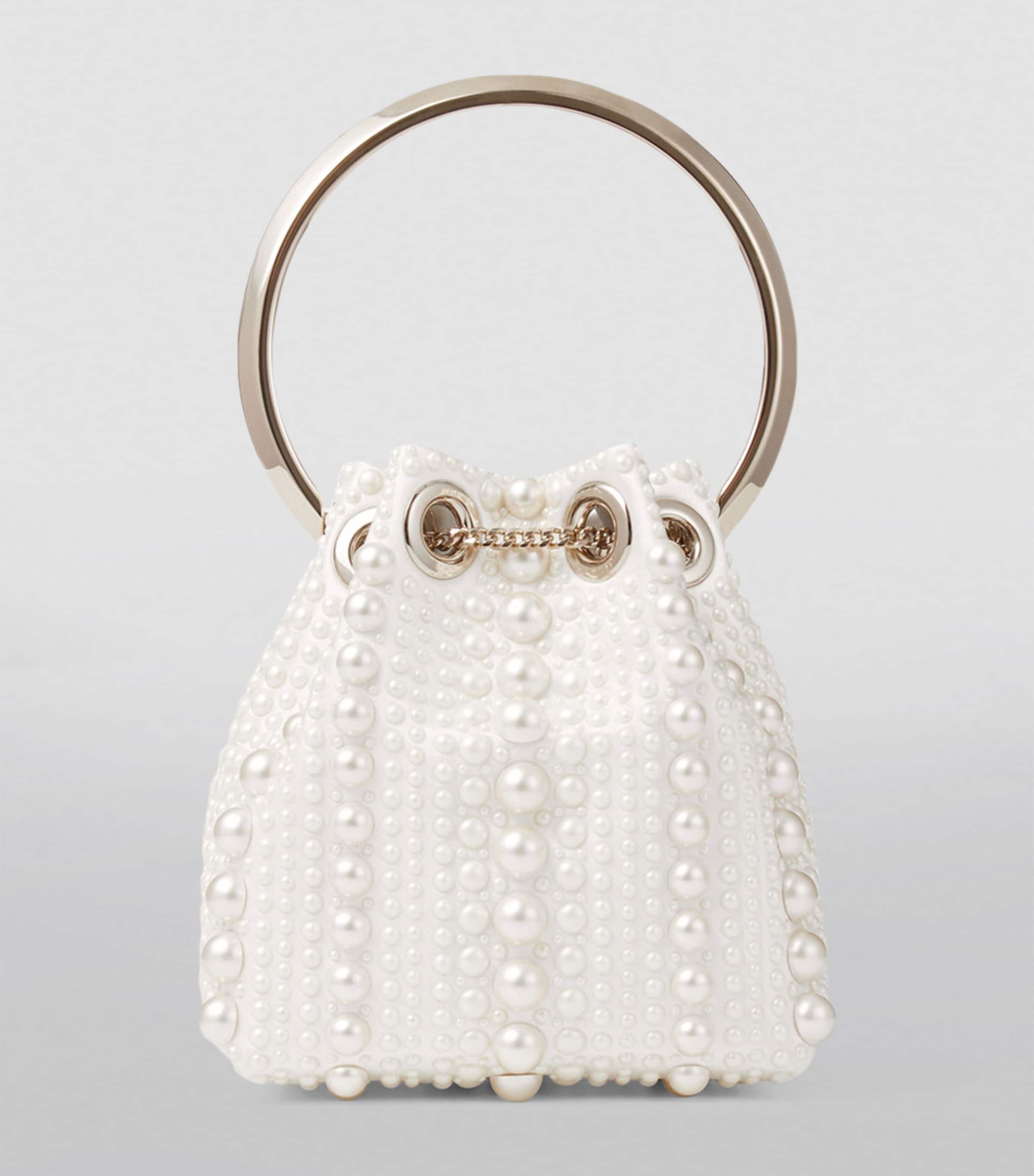 Micro Bon Bon Top-Handle Bag IVORY Image 3