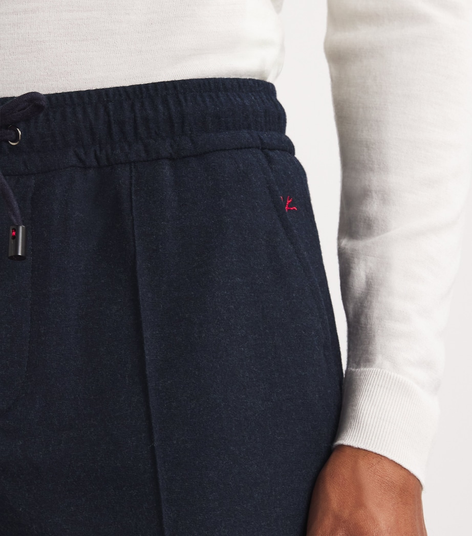 Wool-Cashmere-Blend Drawstring Trousers 800 Image 6