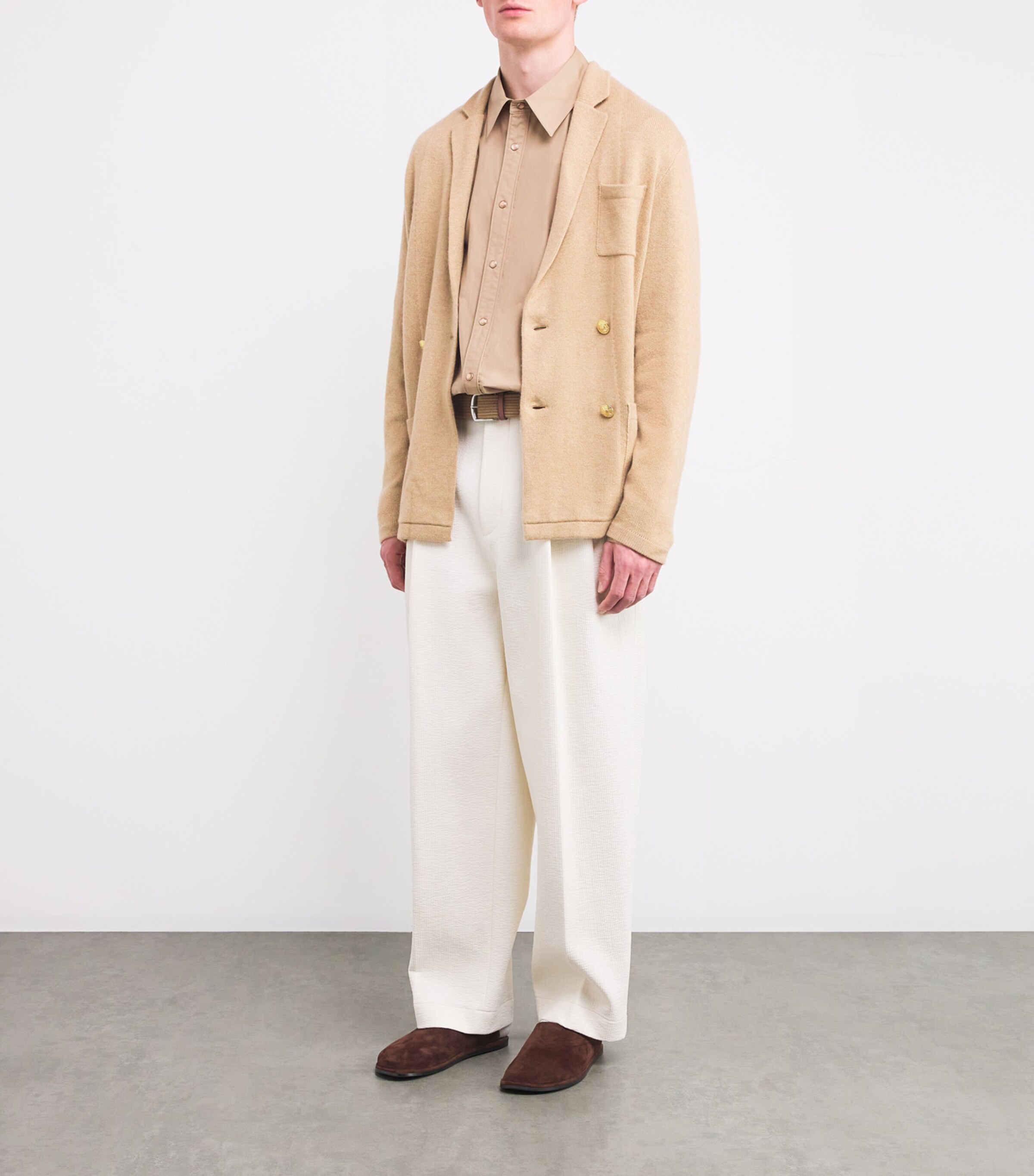 Polo Ralph Lauren Canvas Braided Belt Brown Image 5