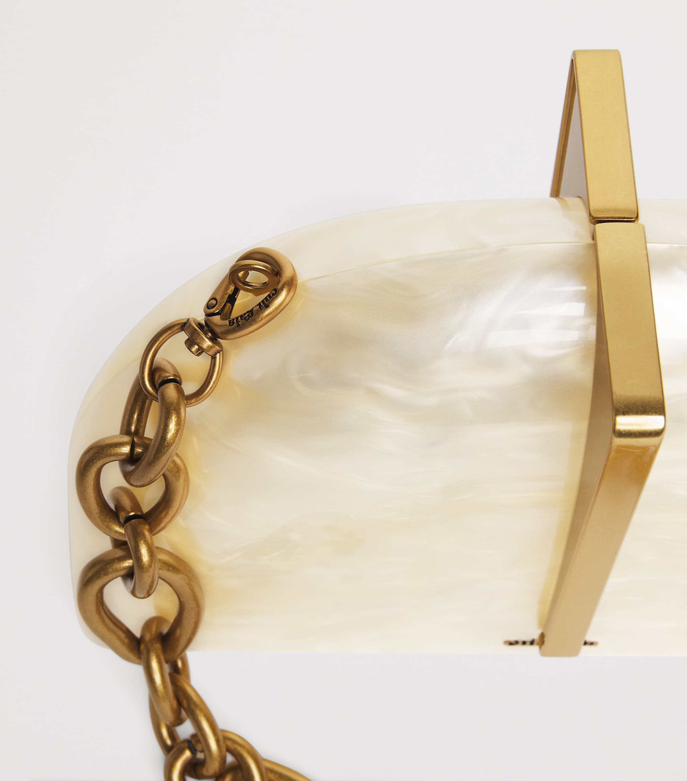 Cult Gaia Laguna Clutch Bag Ivory Image 6