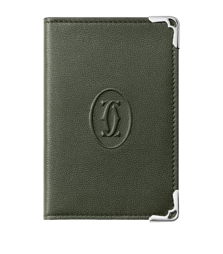 Cartier Leather Must de Cartier Card Holder Green Image 1