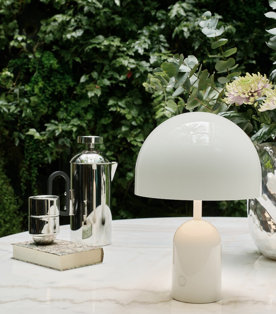 Portable Bell Table Lamp WHITE Image 6