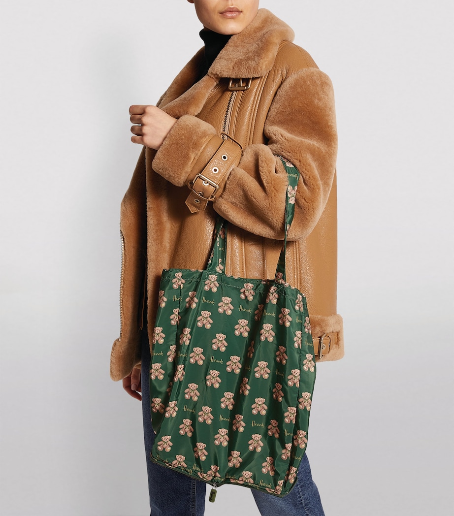 Scottie Dog and Jacob Bear Recycled Pocket Shopper Bag (Set of 2) MULTI Image 2