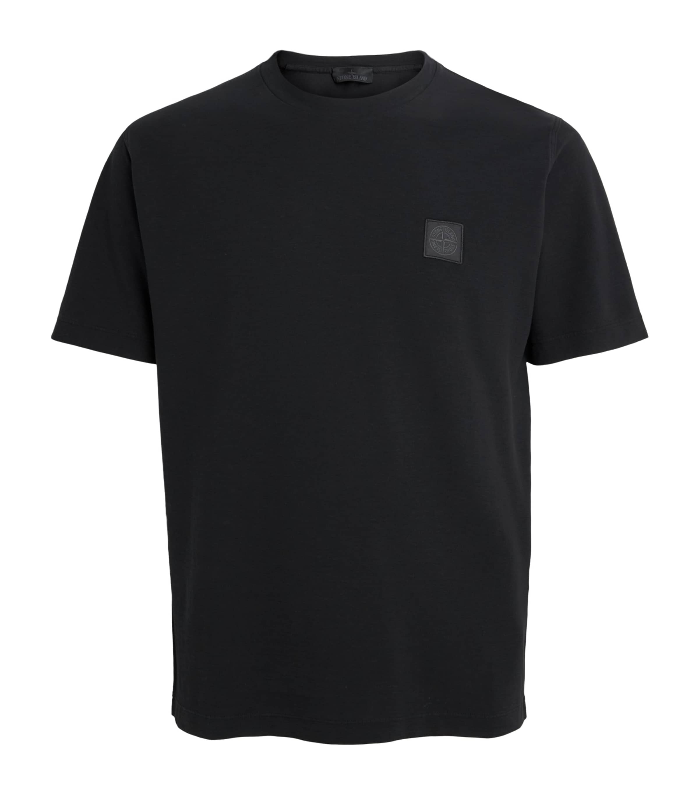 Stone Island Mens Organic Cotton Ghost T-Shirt Image 1