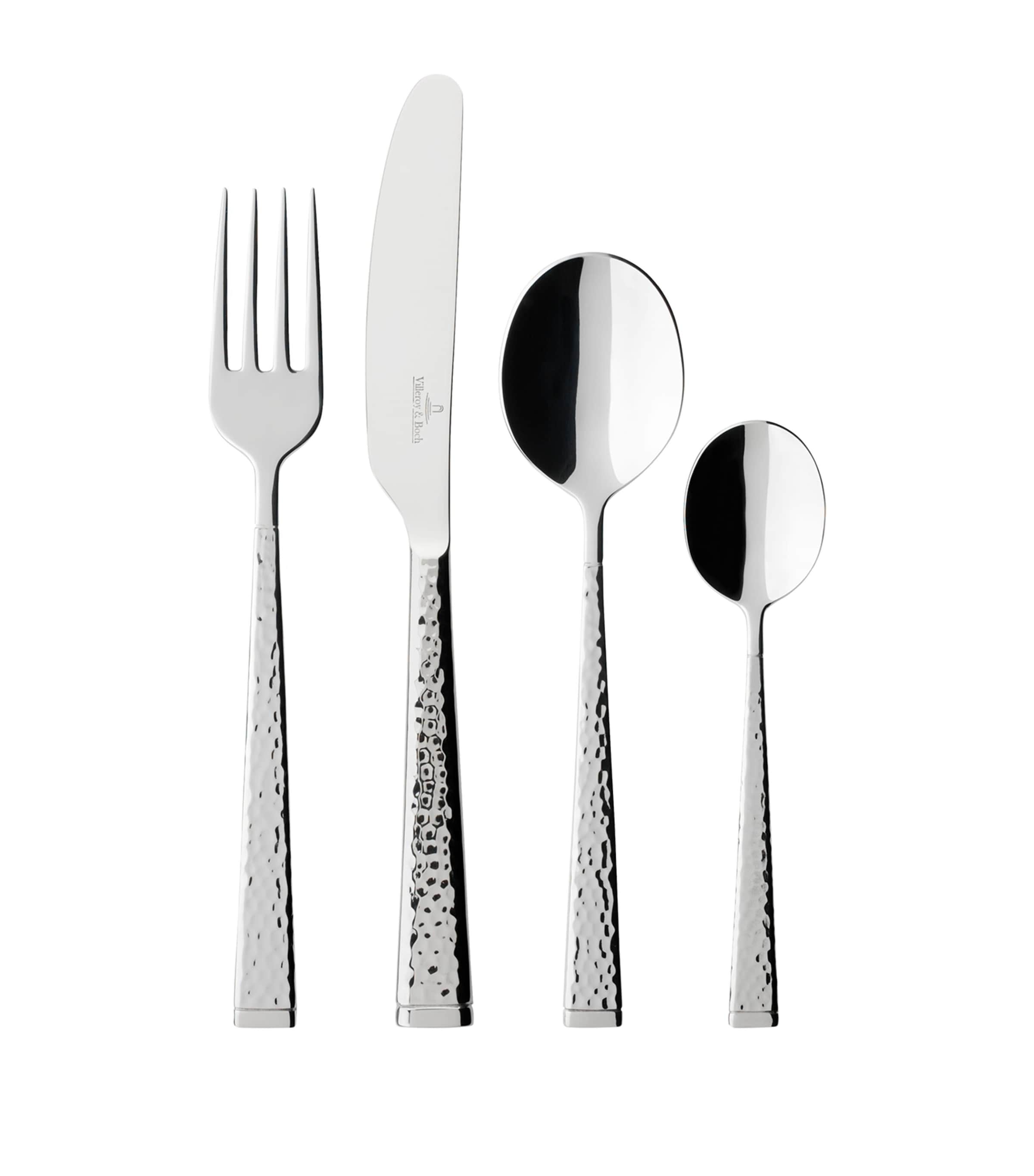 Villeroy & Boch Blacksmith 24-piece Cutlery Set In Clear