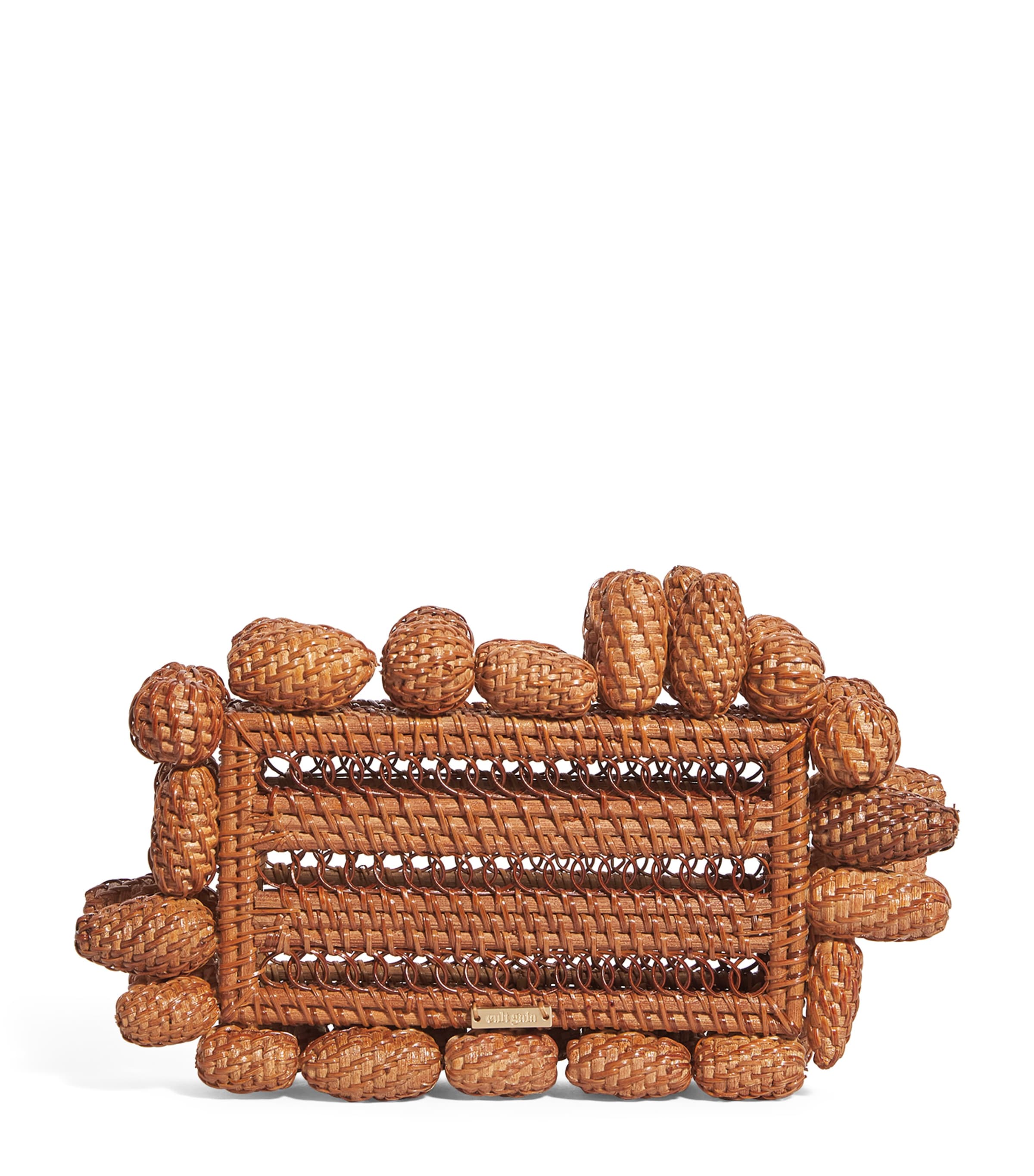 Cult Gaia Rattan Akira Clutch Bag | Women Bags | Clutch Bags | Designers | Cult Gaia