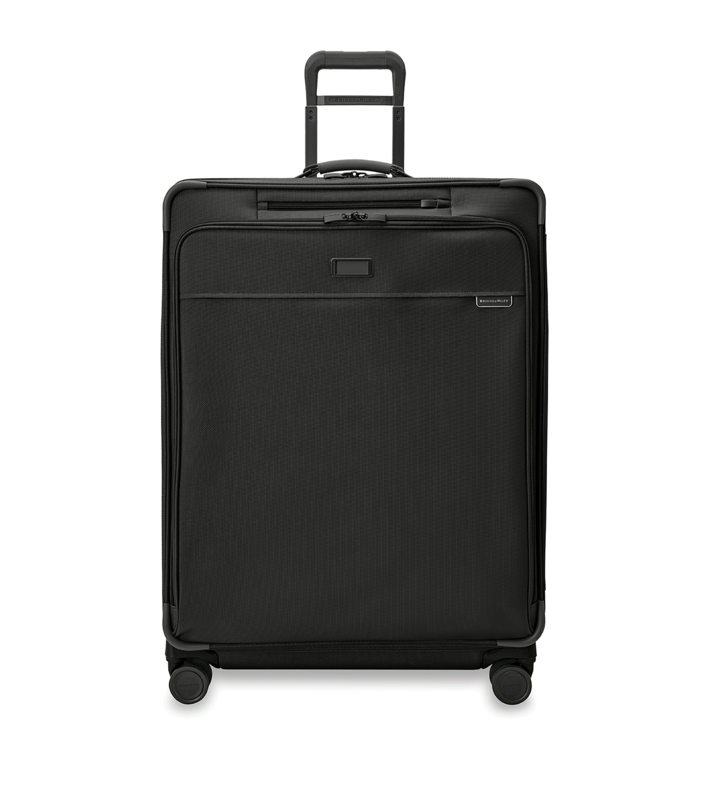 Briggs & Riley Baseline Extra Large Expandable Spinner Suitcase In Black