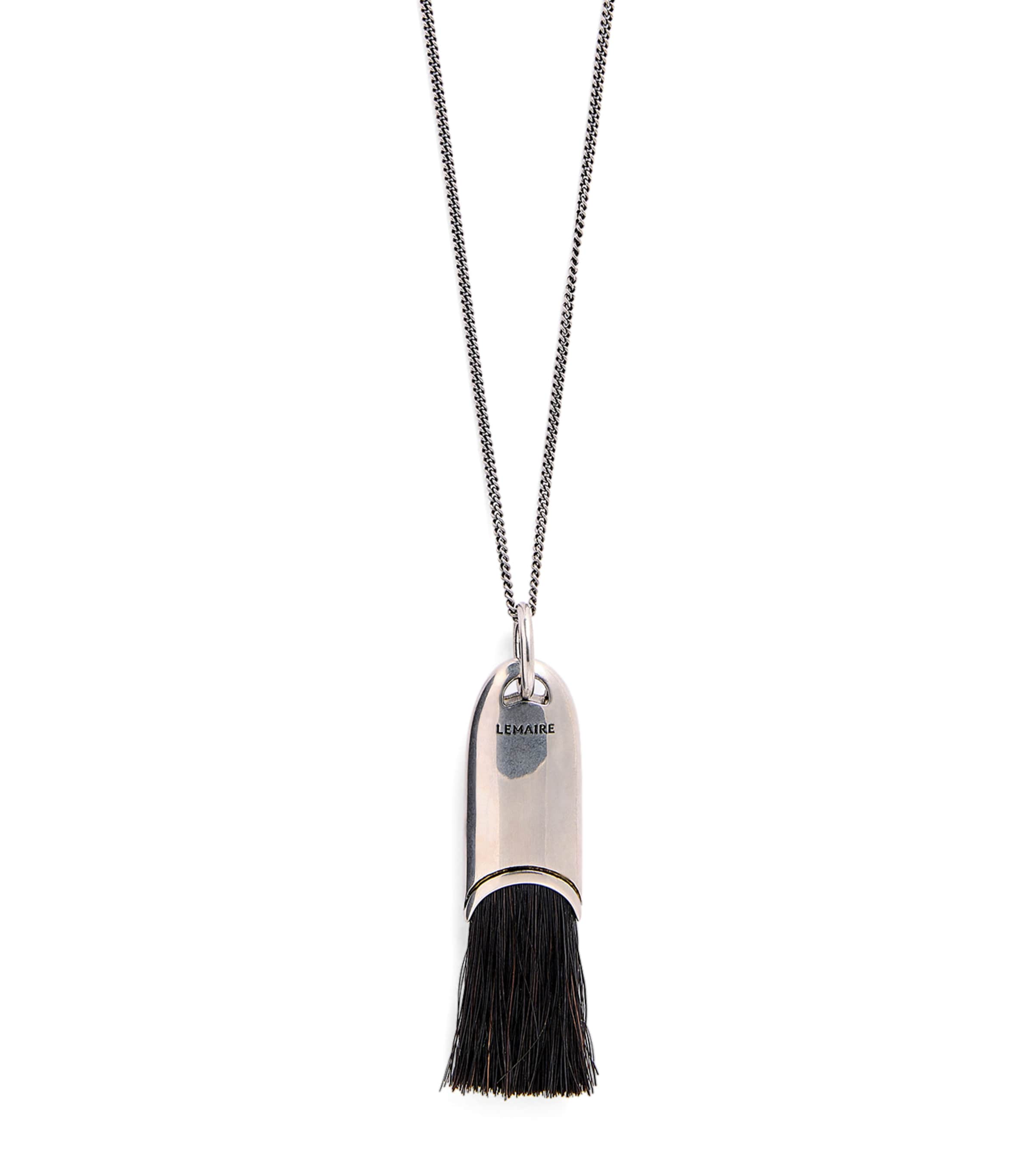 Lemaire Personal Brush Necklace | Jewellery & Watches New In | Fashion Jewellery | Necklaces | Men Accessories | Jewellery | Designers | Lemaire