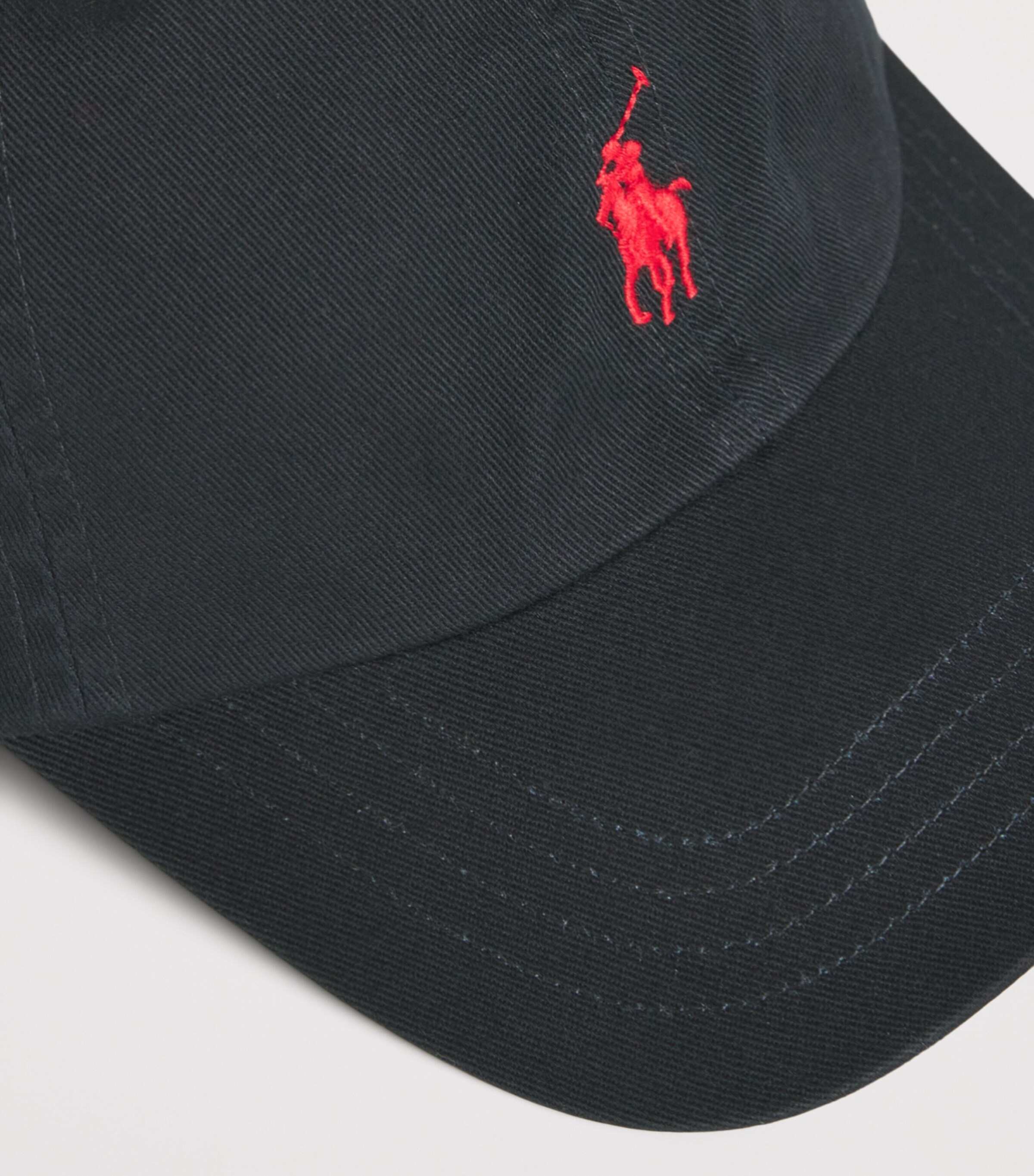 Polo Pony Baseball Cap (5-7 Years) BLACK Image 4