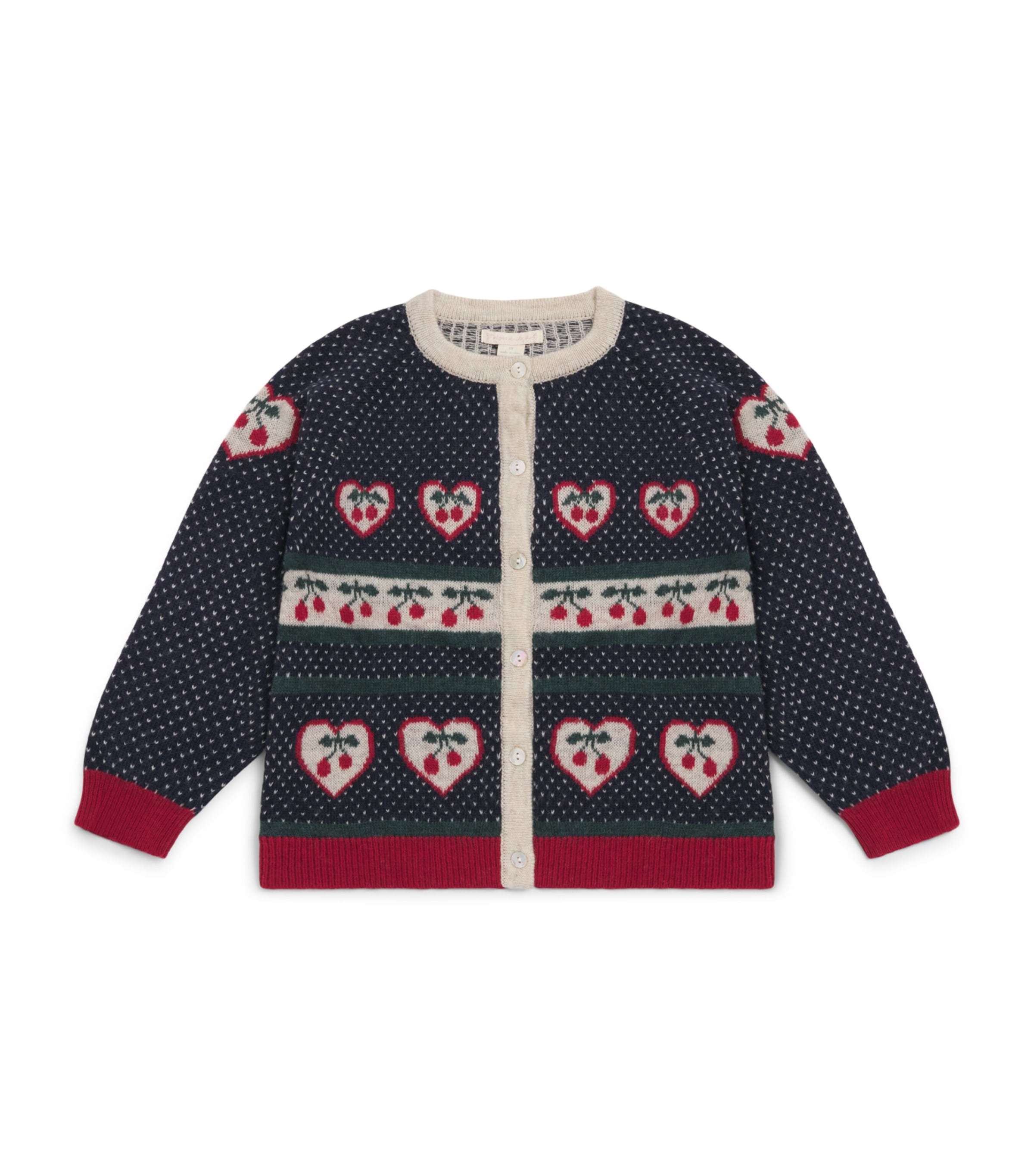 Konges Slojd Wool-Blend Belou Cardigan (1-10 Years)