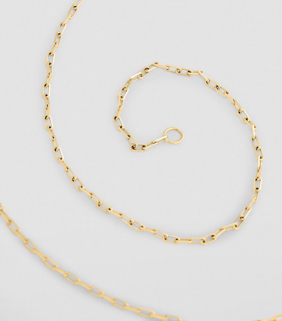 Yellow Gold Chain Necklace YELLOW GOLD Image 6
