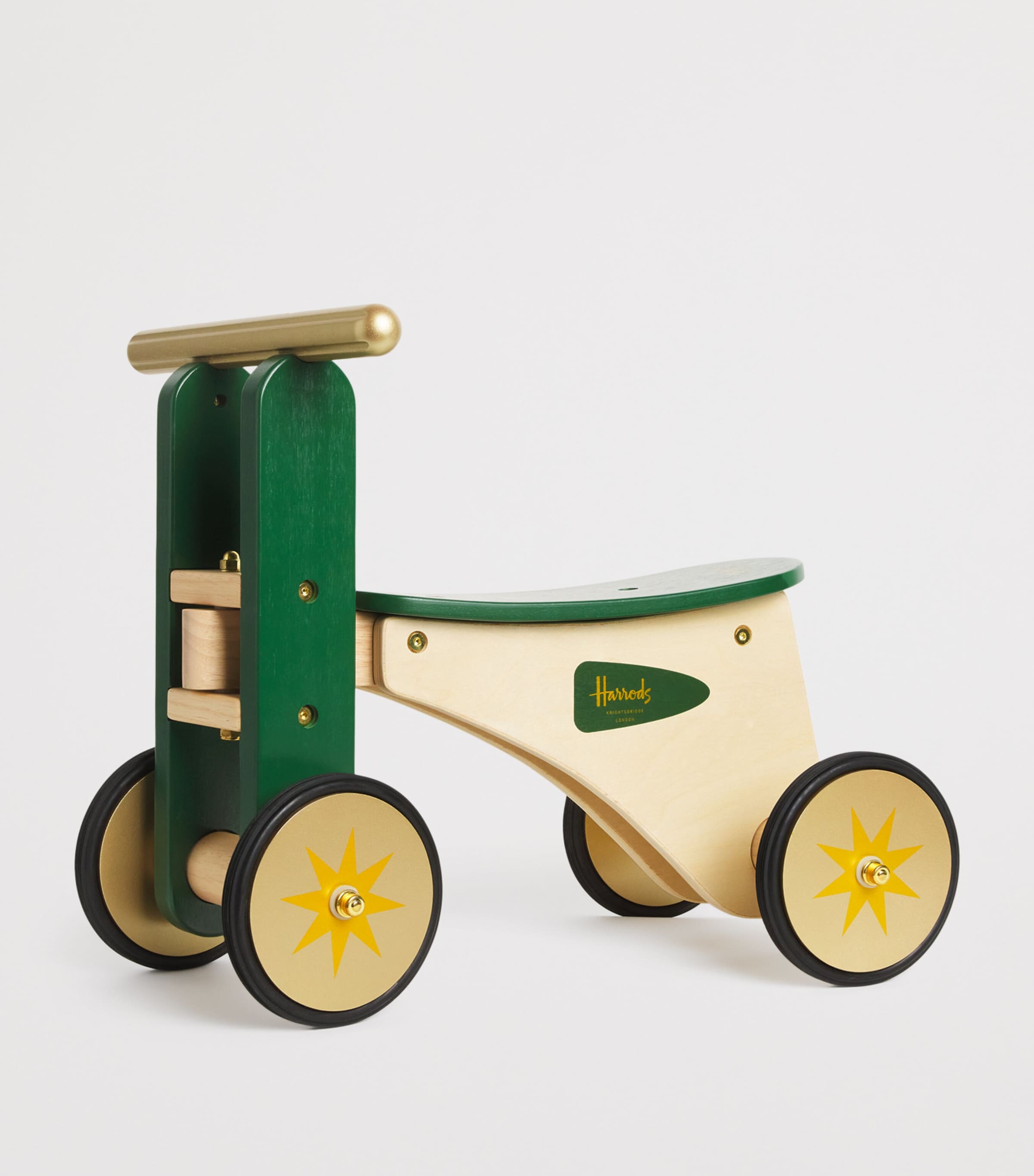 Harrods Wooden Trike Toy Image 2