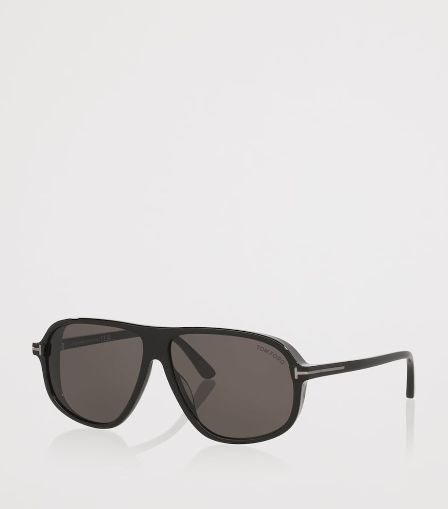 TOM FORD Guillaume_Tr Pilot Sunglasses Black Image 2